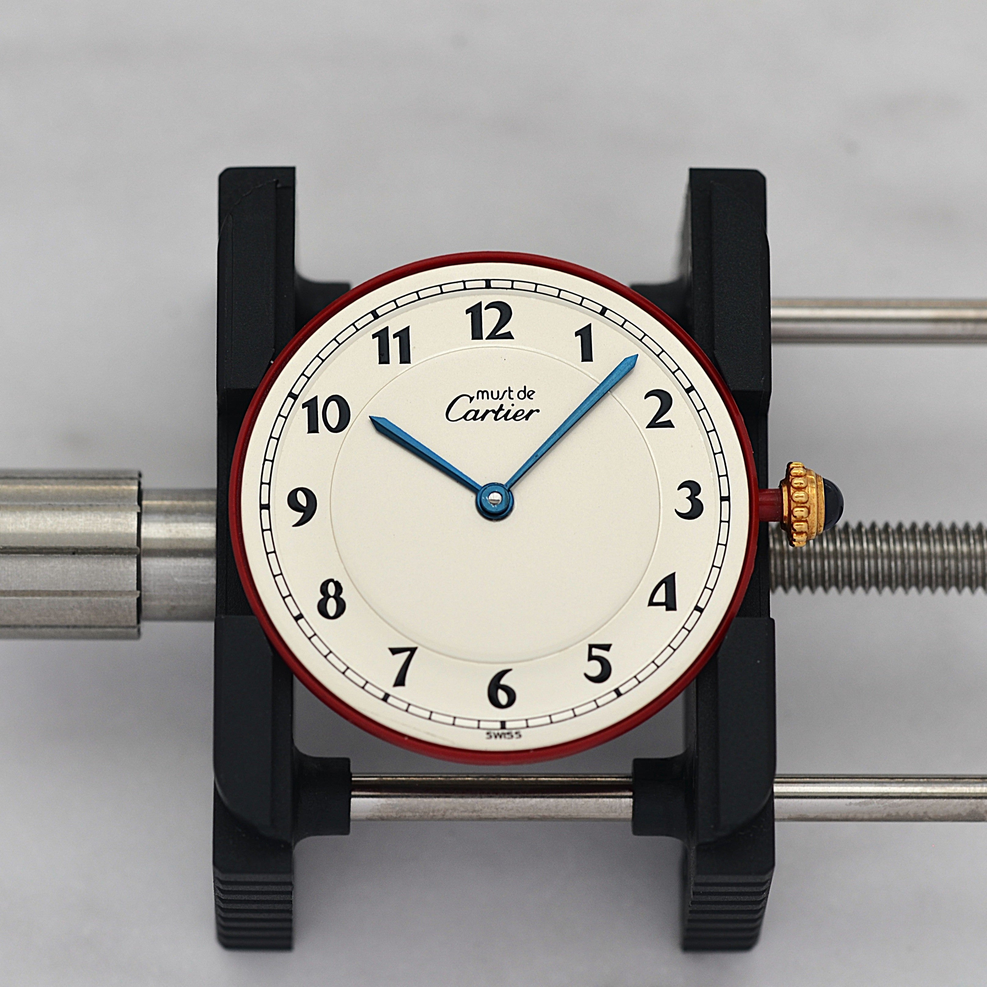 【Cartier】カルティエ マストヴァンドーム LM アラビア デッドストック 純正Dバックル付き