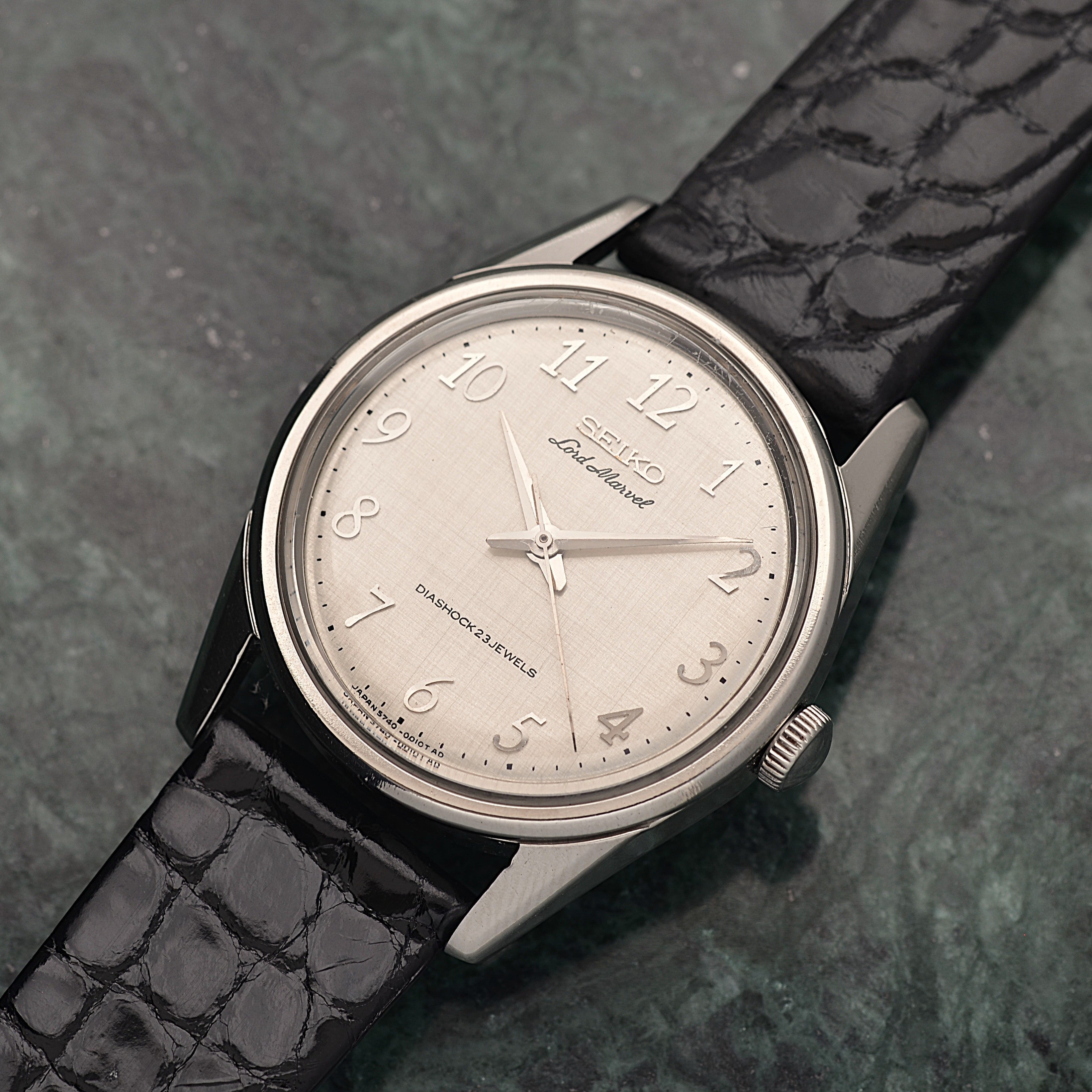 [SEIKO] Seiko Lord Marvel SS Arabia 5740-8000 with genuine buckle