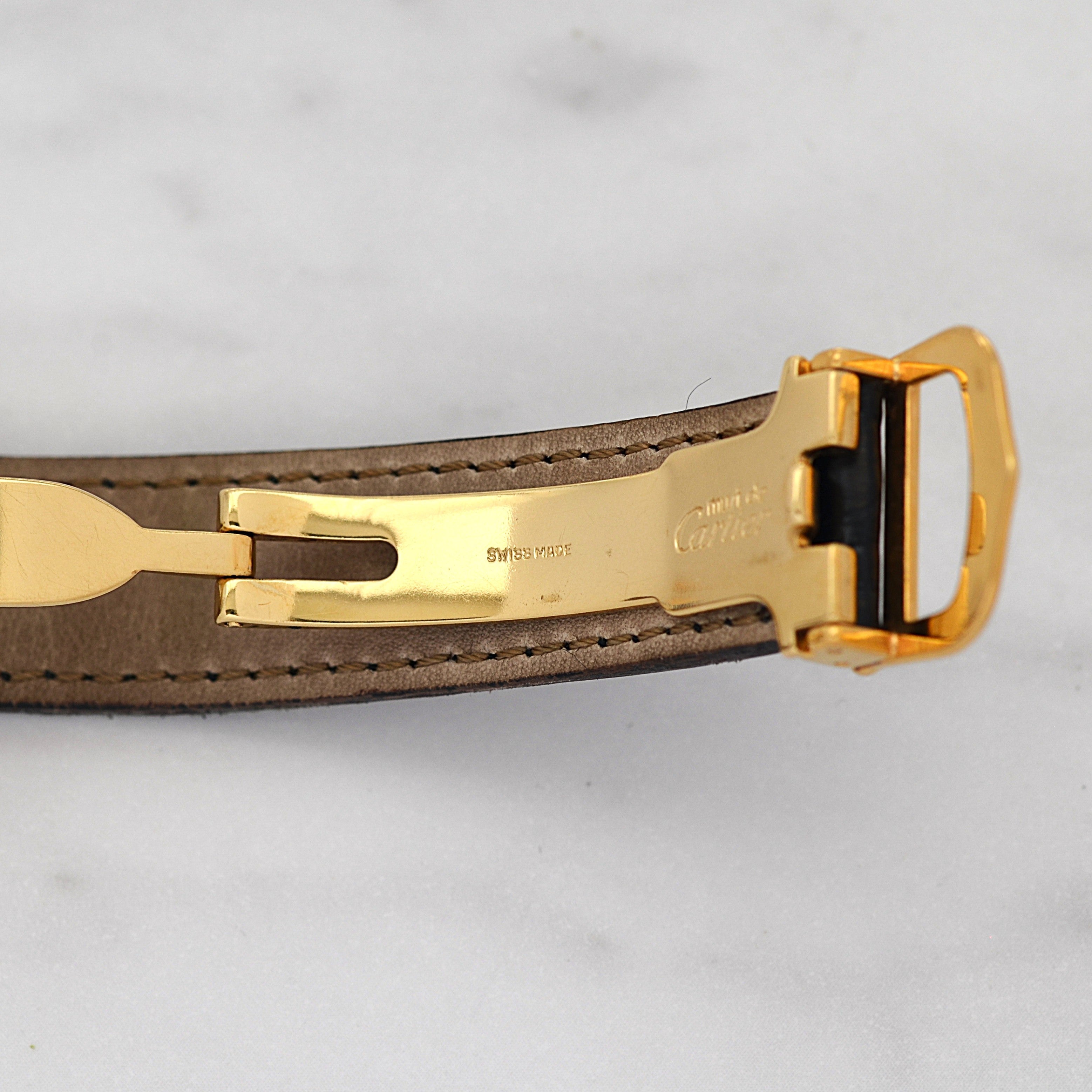 【Cartier】カルティエ マストヴァンドーム LM アラビア デッドストック 純正Dバックル付き