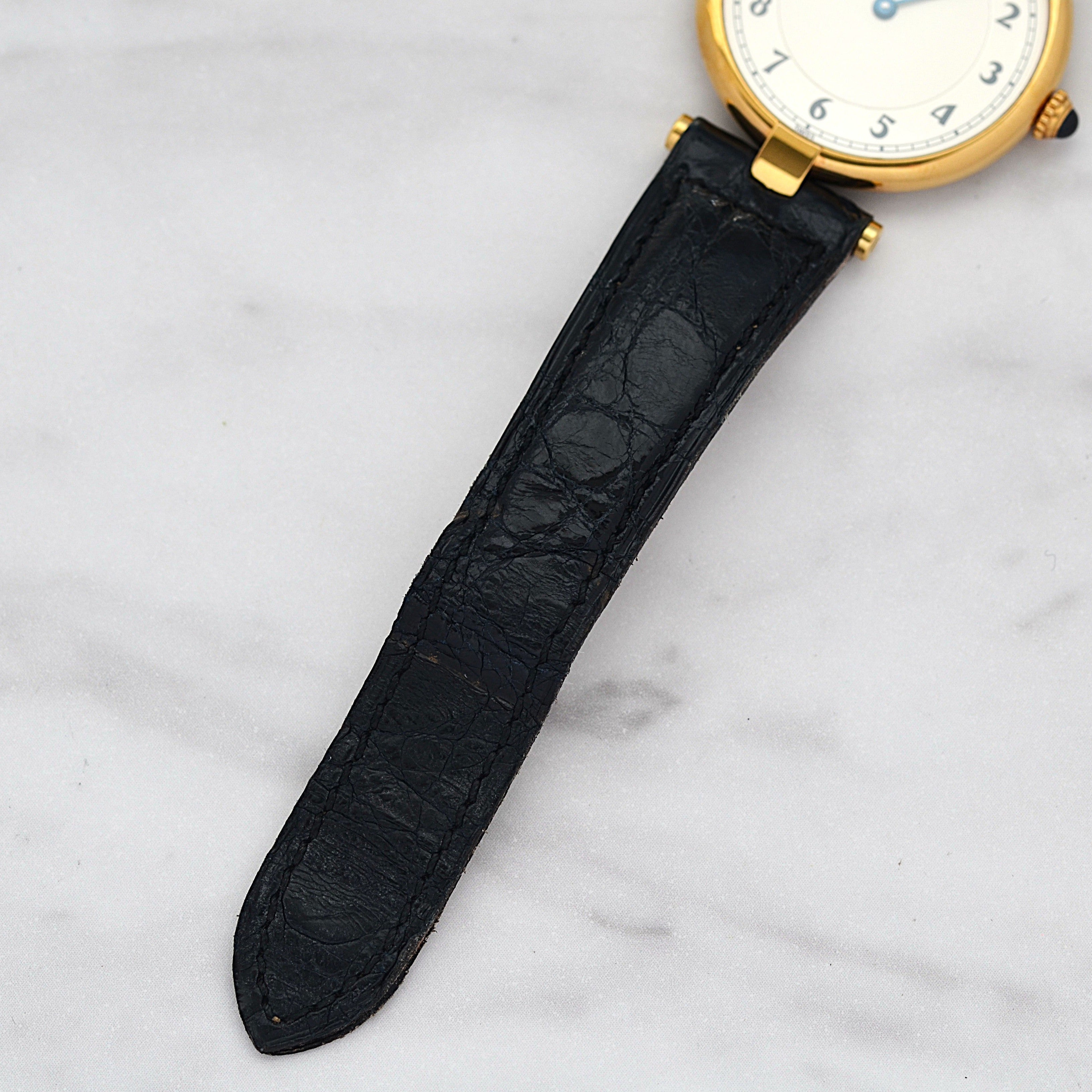 【Cartier】カルティエ マストヴァンドーム LM アラビア デッドストック 純正Dバックル付き