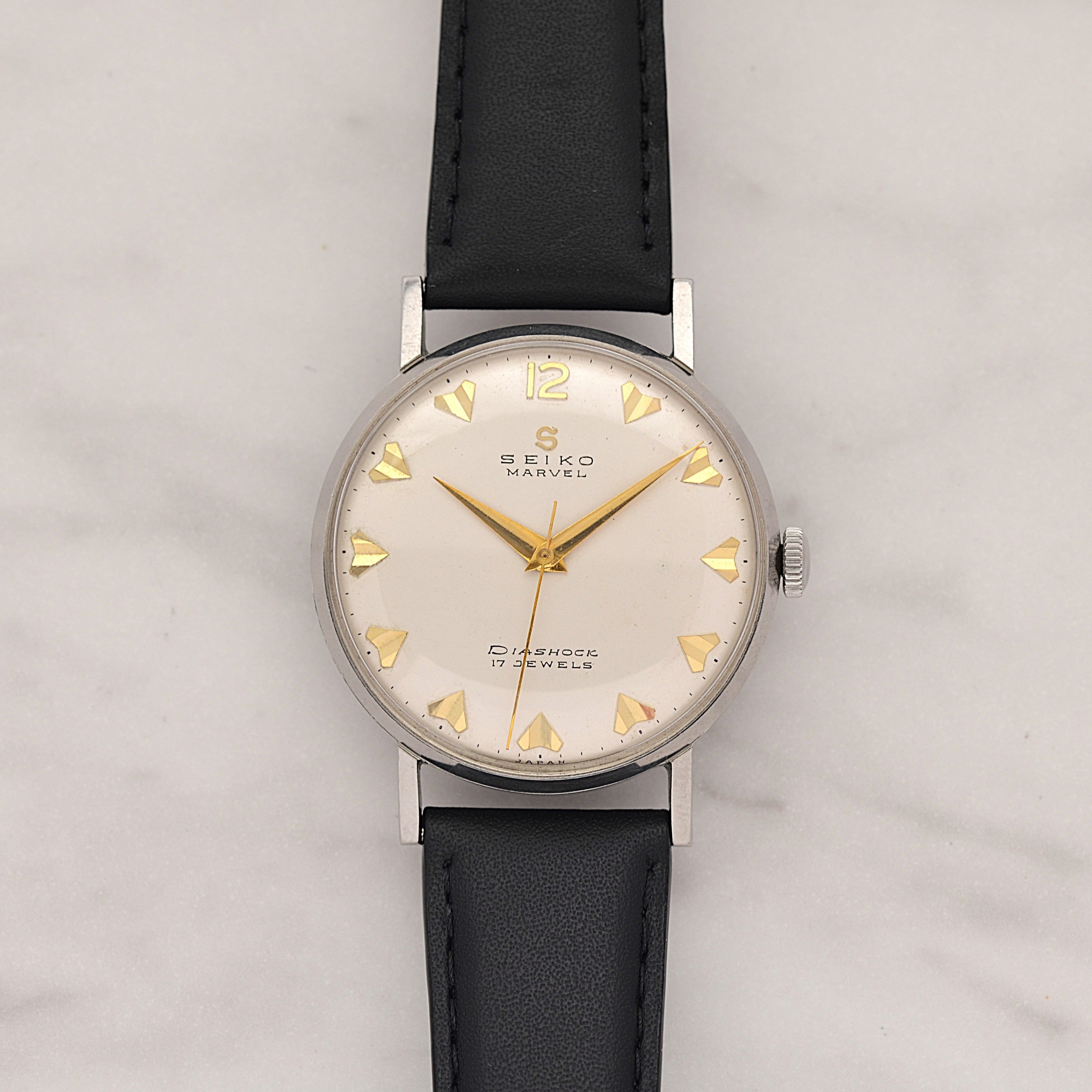 【SEIKO】Seiko Marvel SS Heart Index with Original Buckle