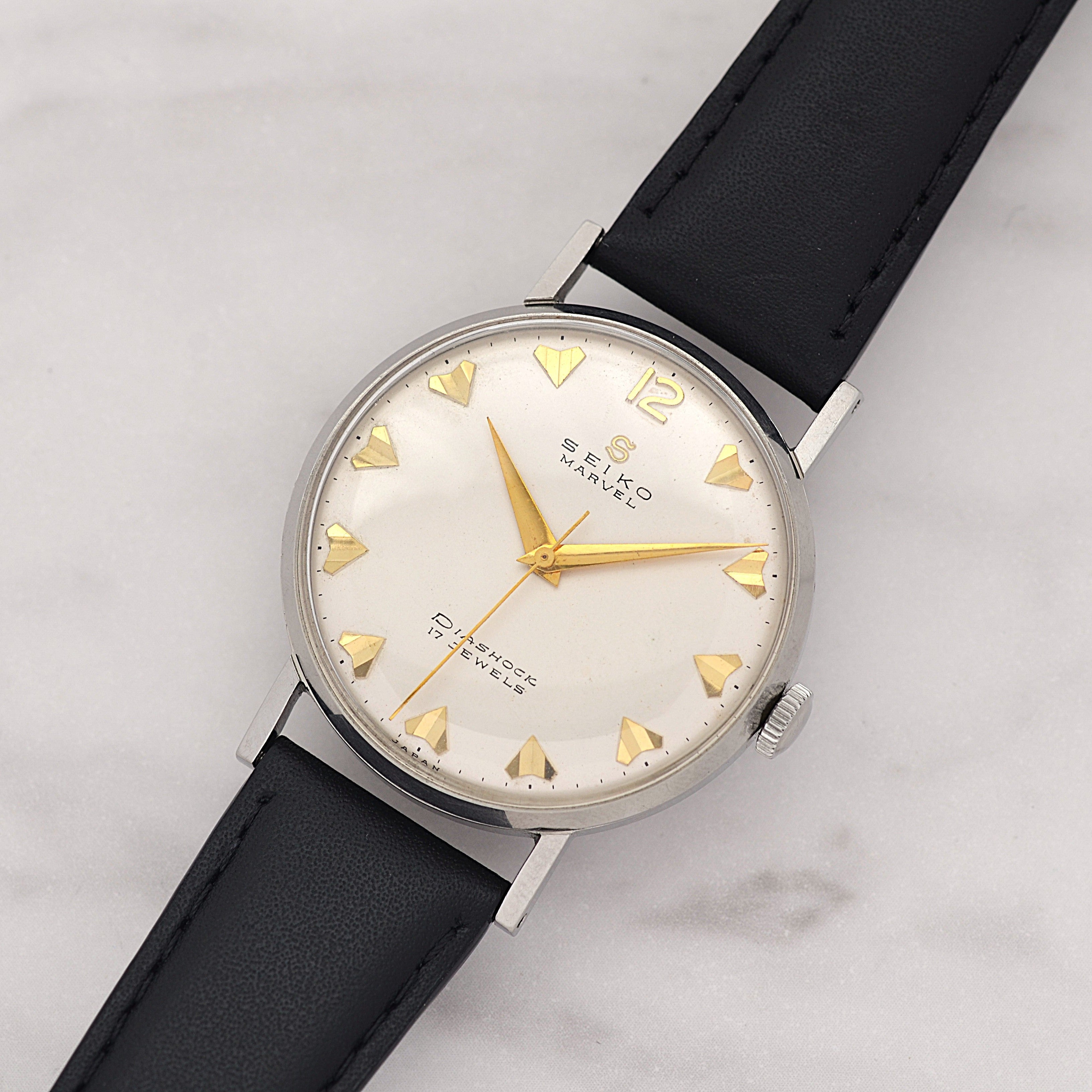 【SEIKO】Seiko Marvel SS Heart Index with Original Buckle