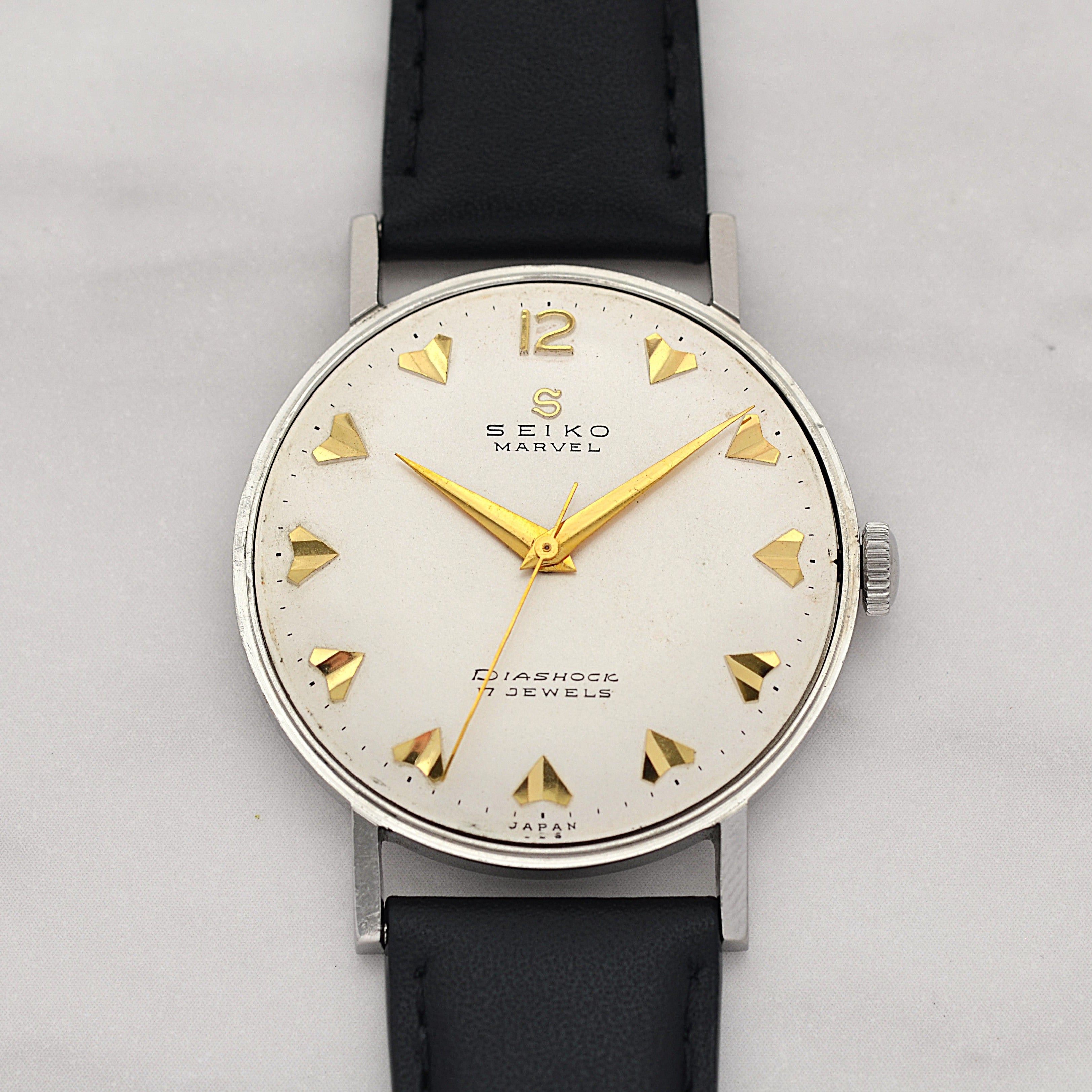 【SEIKO】Seiko Marvel SS Heart Index with Original Buckle