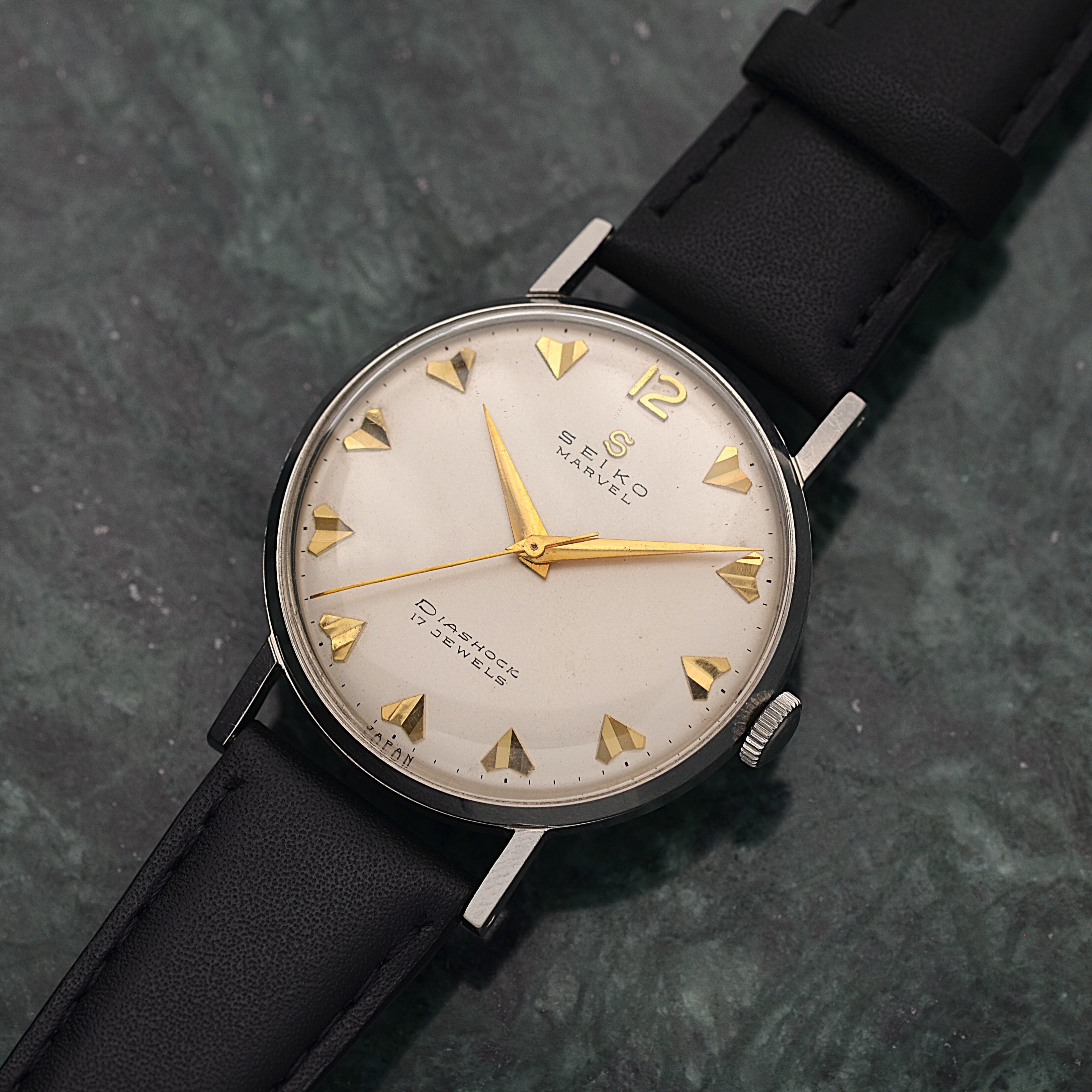 【SEIKO】Seiko Marvel SS Heart Index with Original Buckle