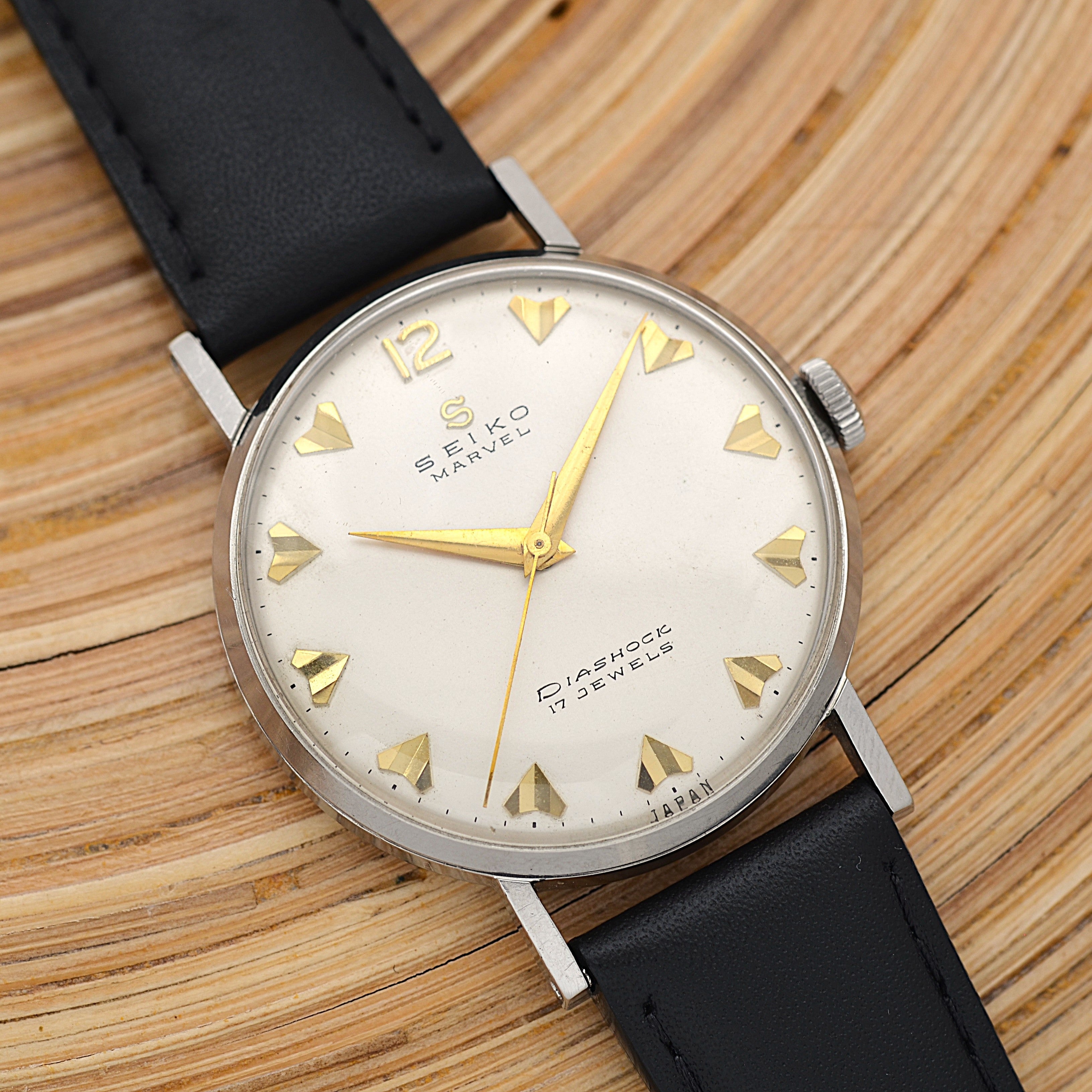 【SEIKO】Seiko Marvel SS Heart Index with Original Buckle