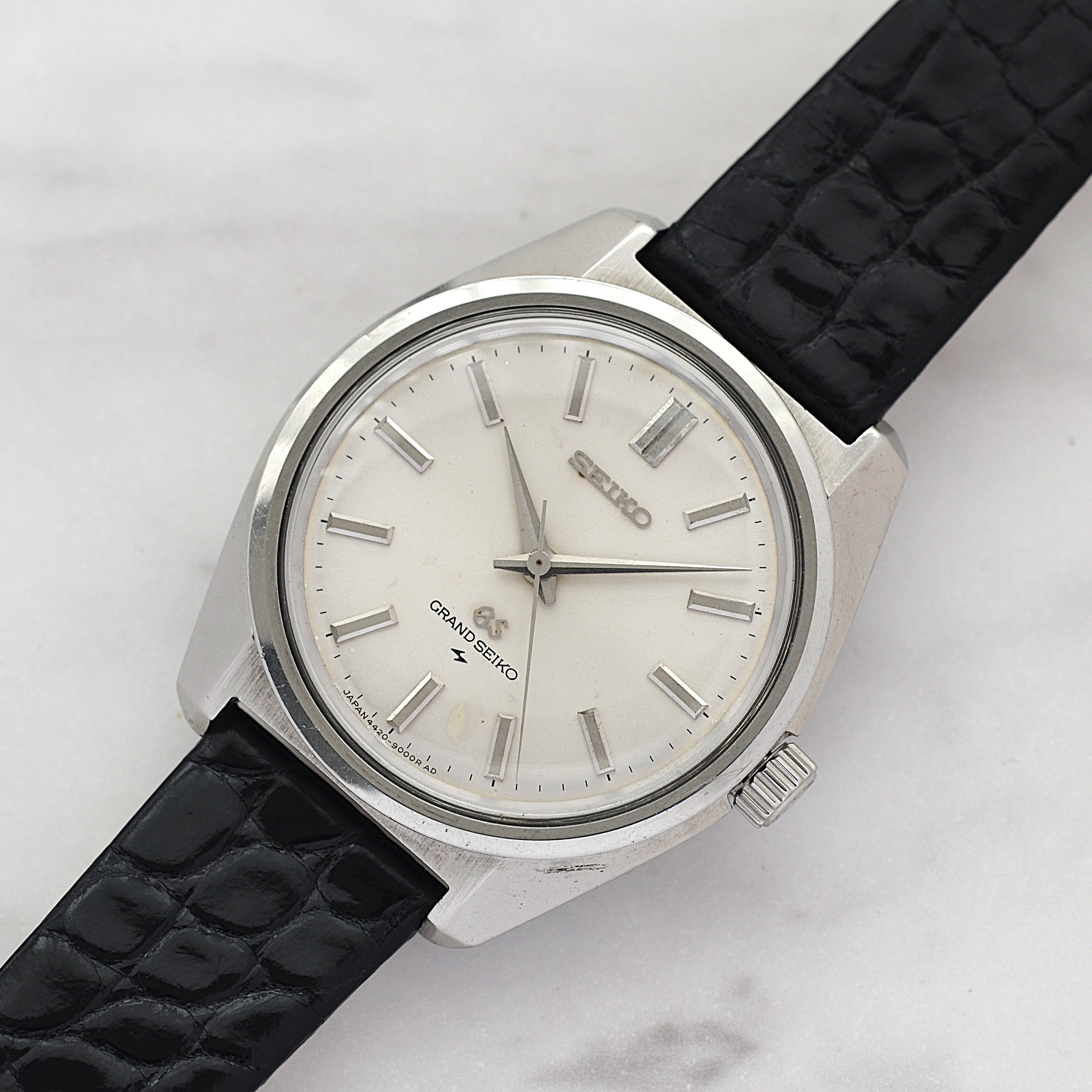 【SEIKO】セイコー グランドセイコー44GS 4420-9000 純正尾錠付き