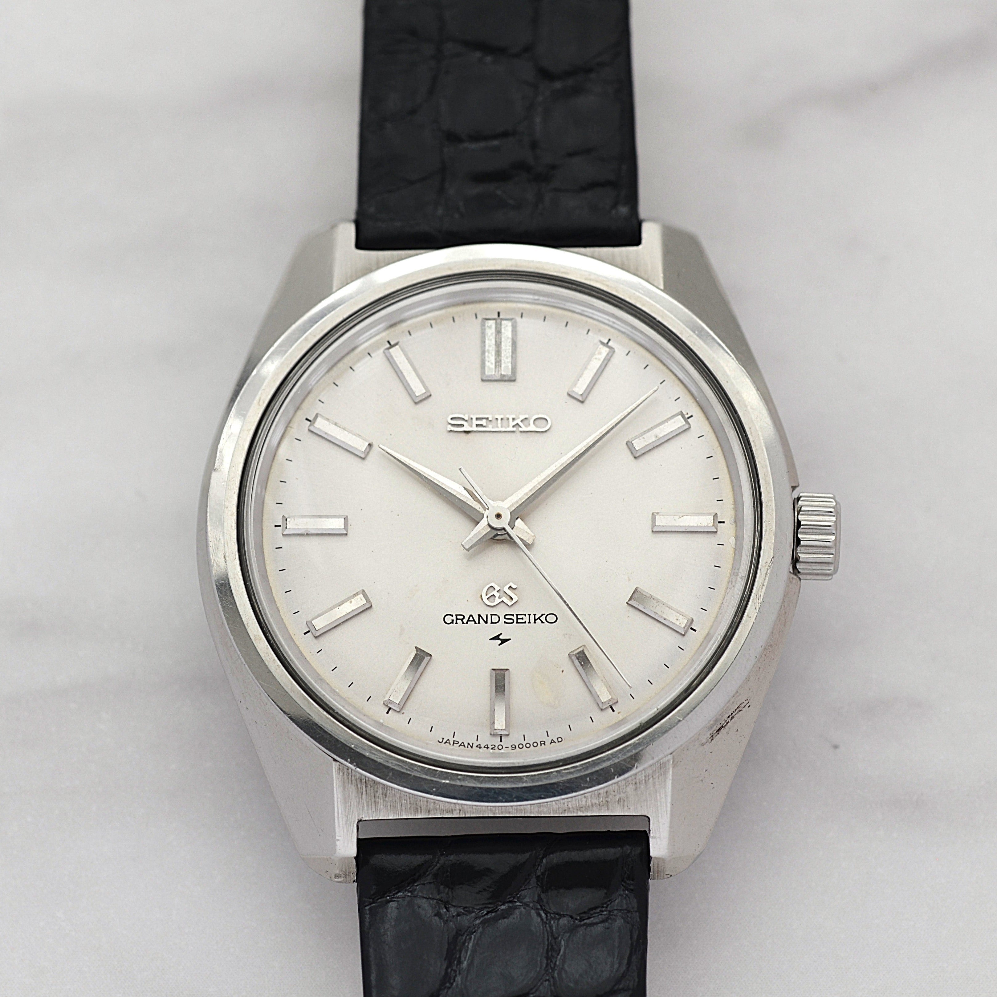 【SEIKO】セイコー グランドセイコー44GS 4420-9000 純正尾錠付き