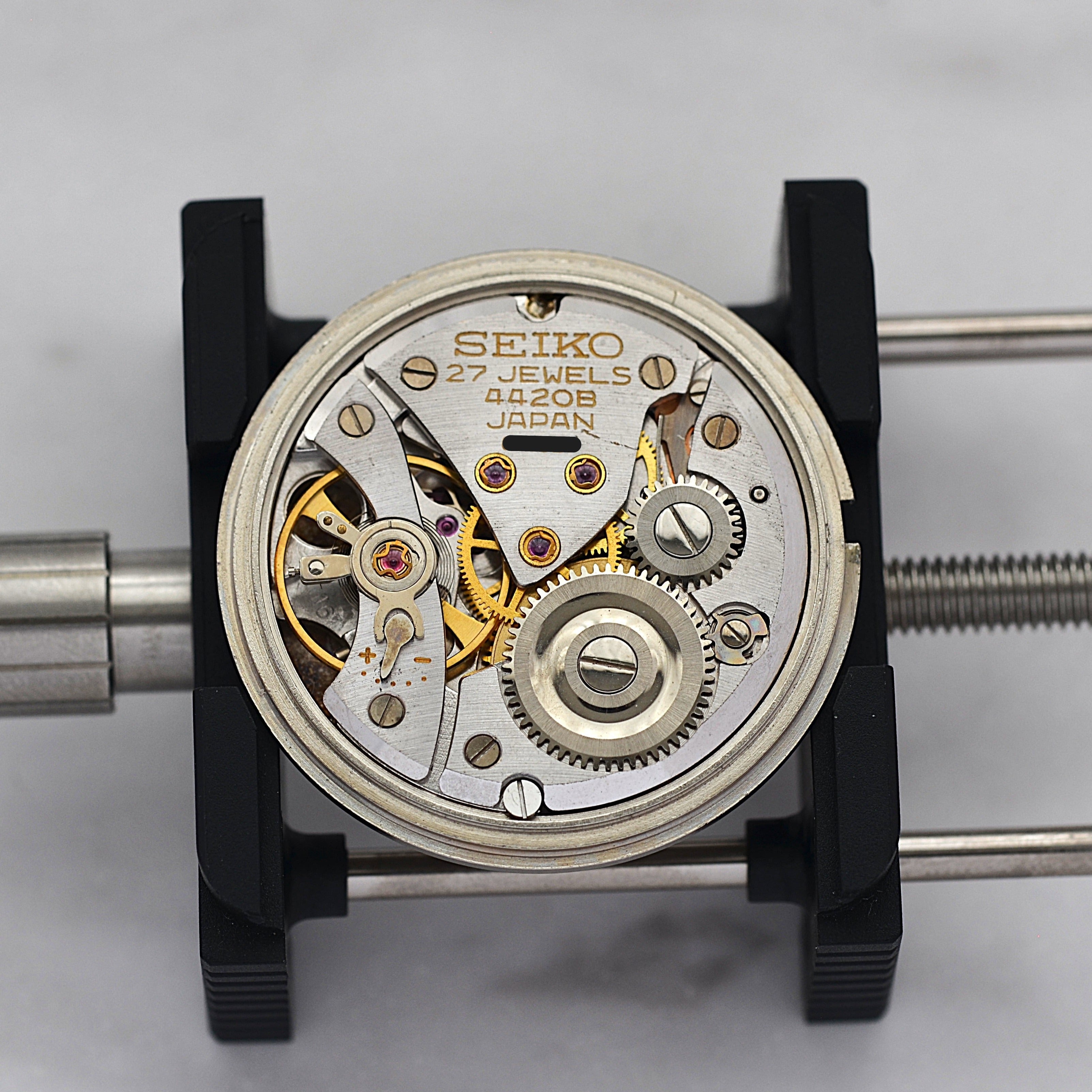 【SEIKO】セイコー グランドセイコー44GS 4420-9000 純正尾錠付き