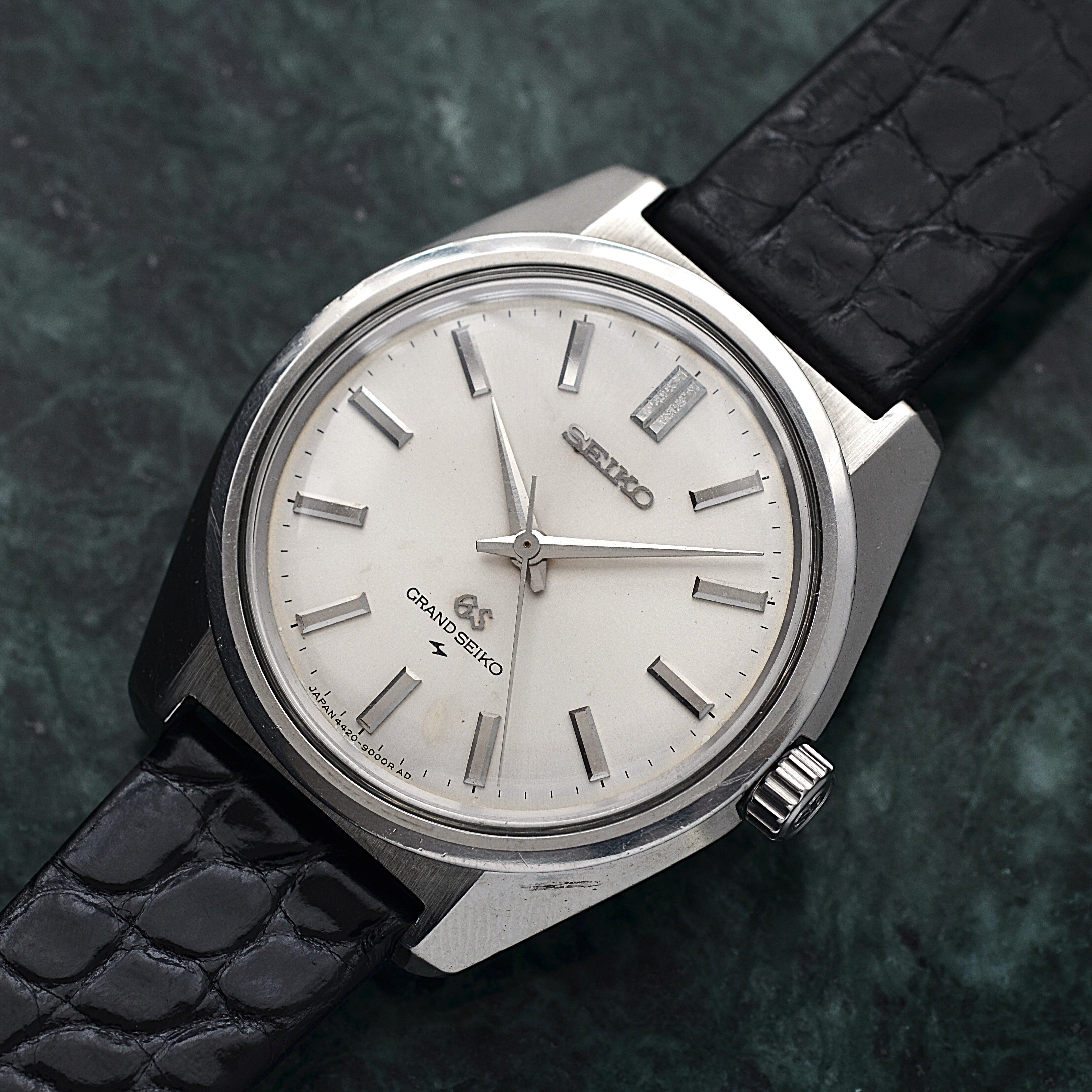 【SEIKO】セイコー グランドセイコー44GS 4420-9000 純正尾錠付き