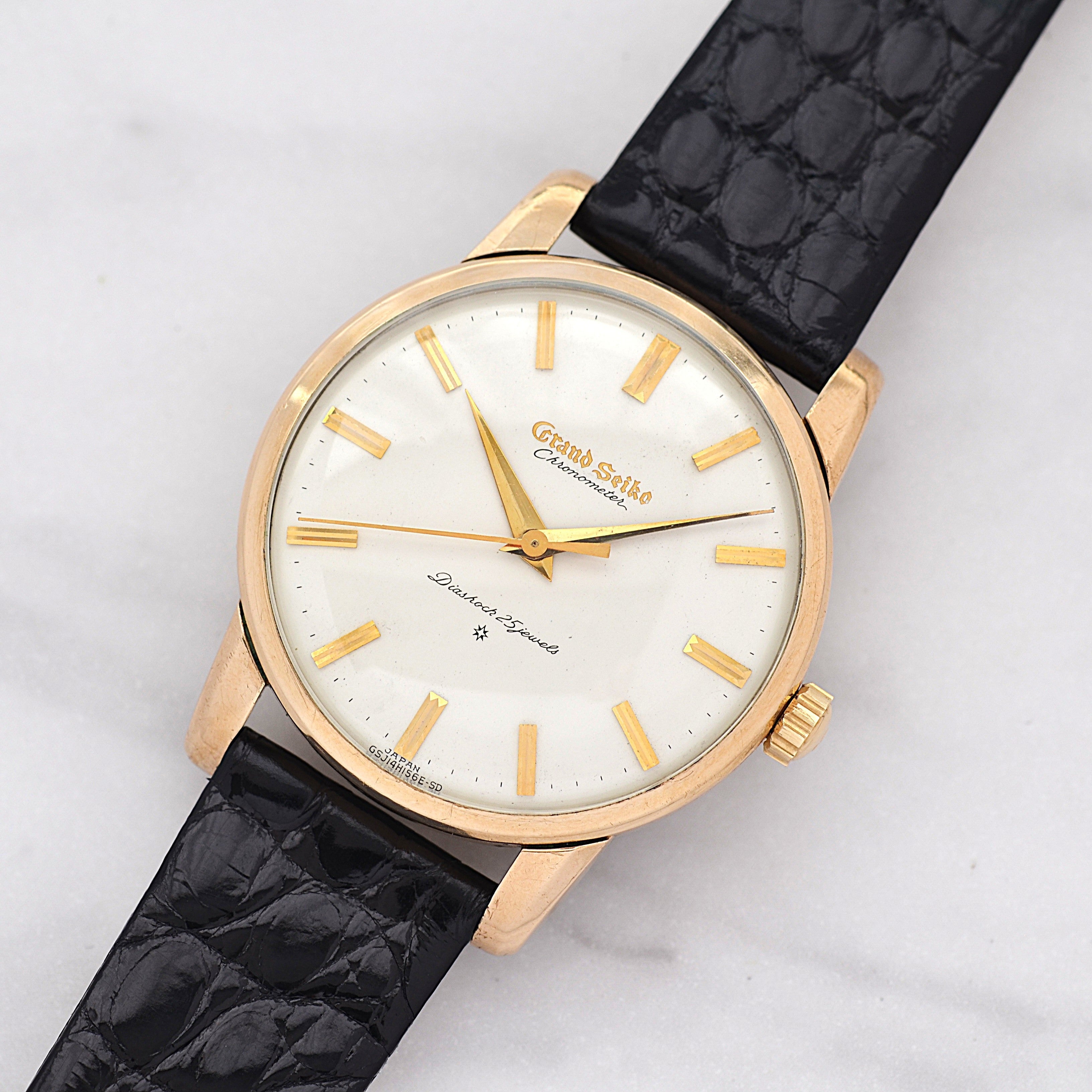 【SEIKO】Grand Seiko 1st, Carved Dial