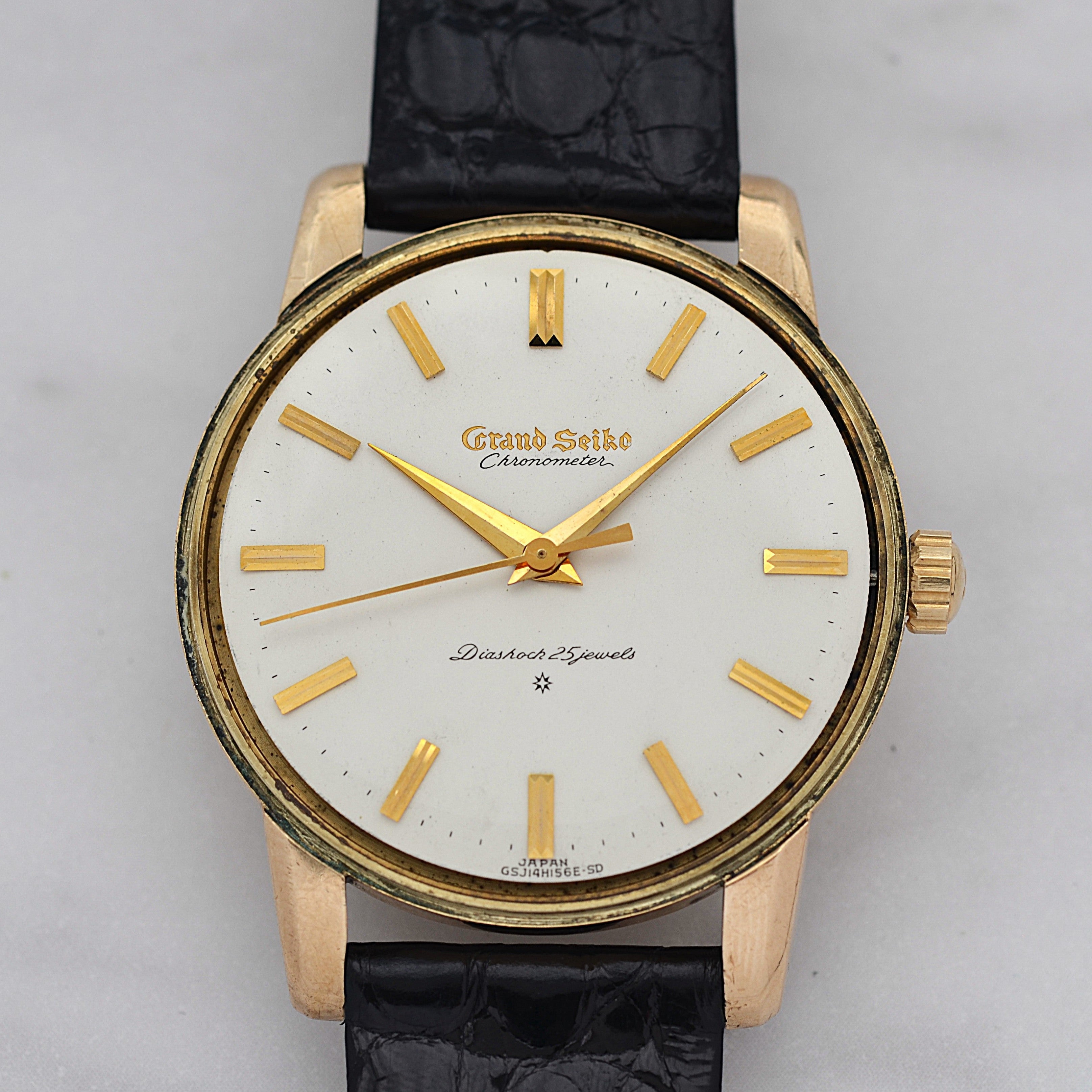 【SEIKO】Grand Seiko 1st, Carved Dial