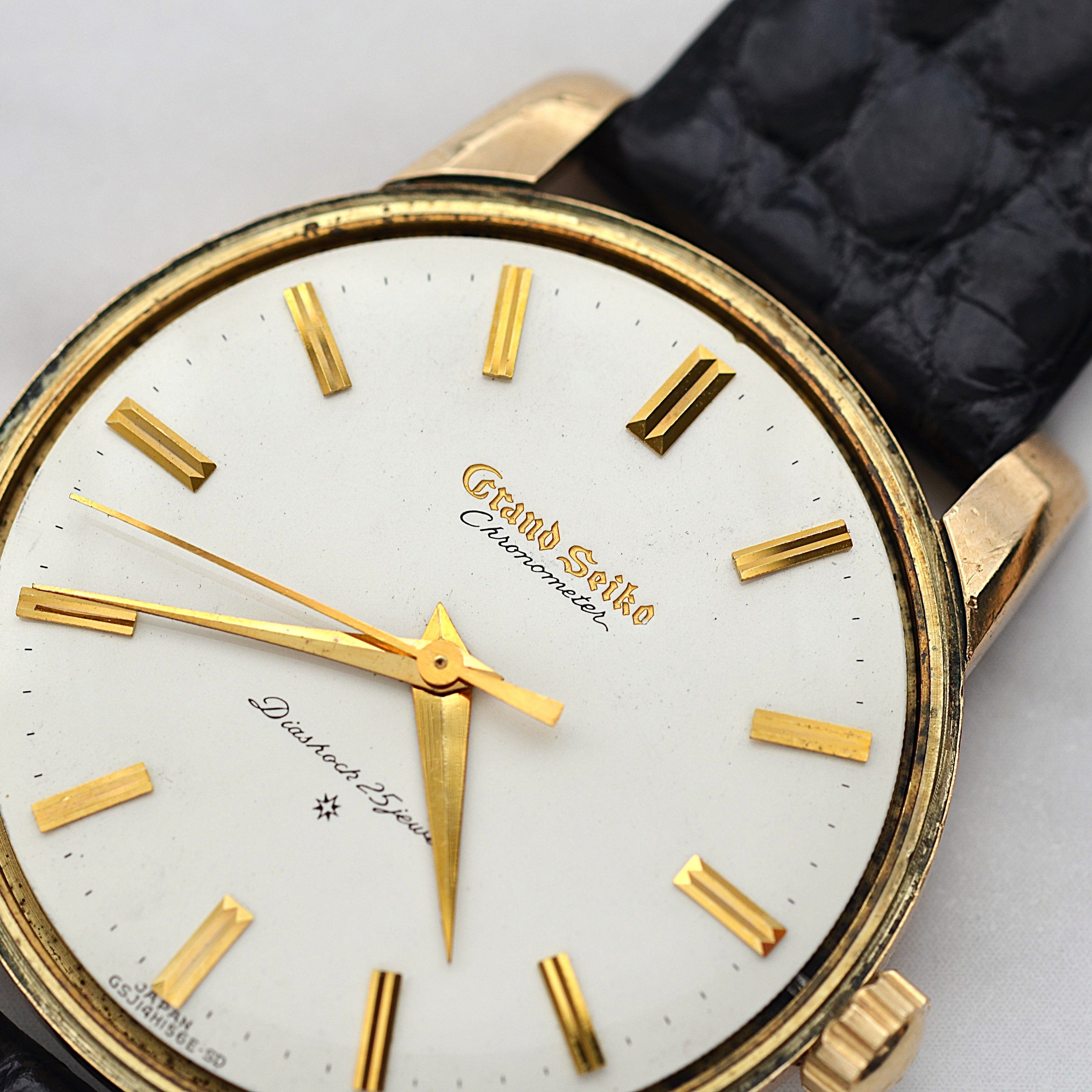 【SEIKO】Grand Seiko 1st, Carved Dial