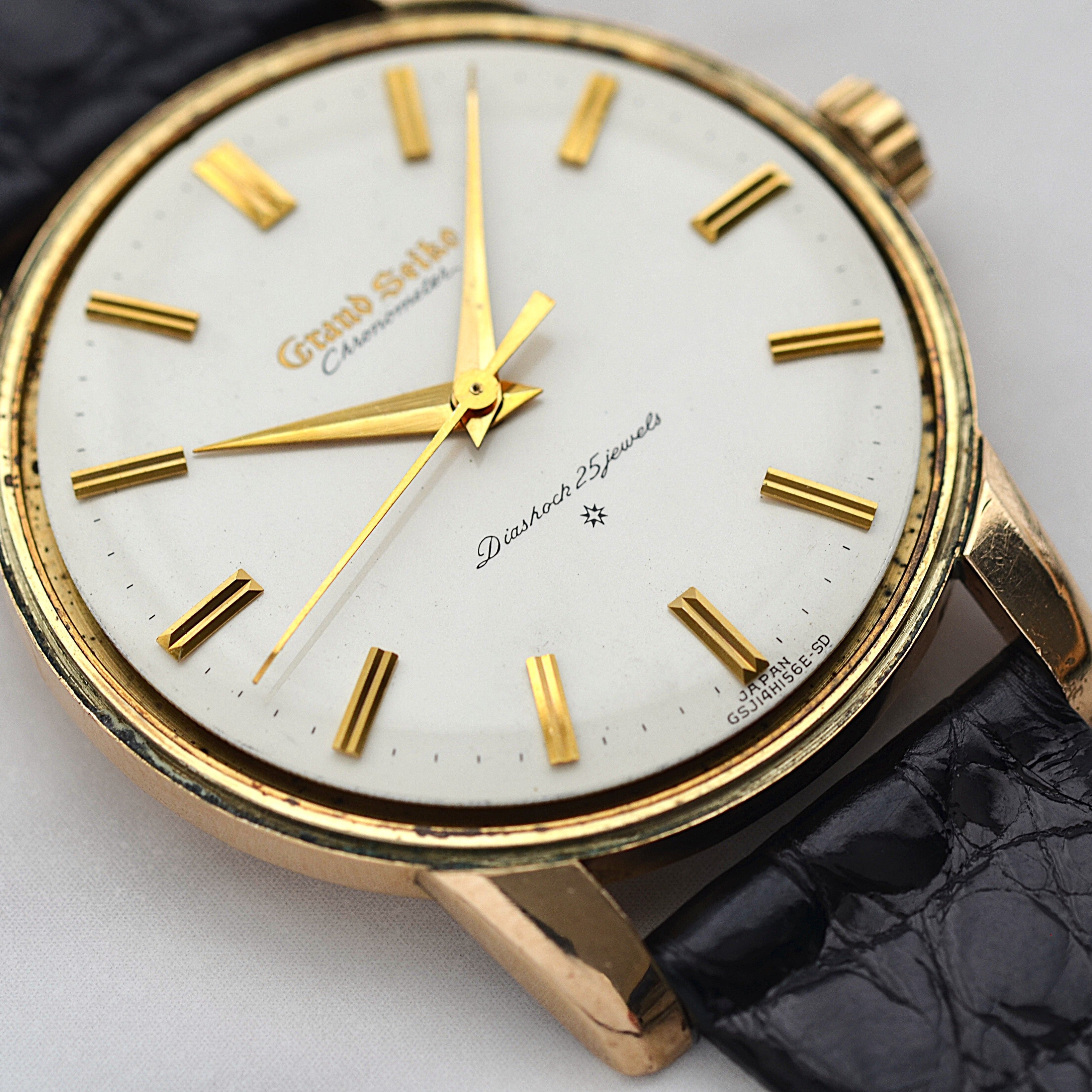【SEIKO】Grand Seiko 1st, Carved Dial