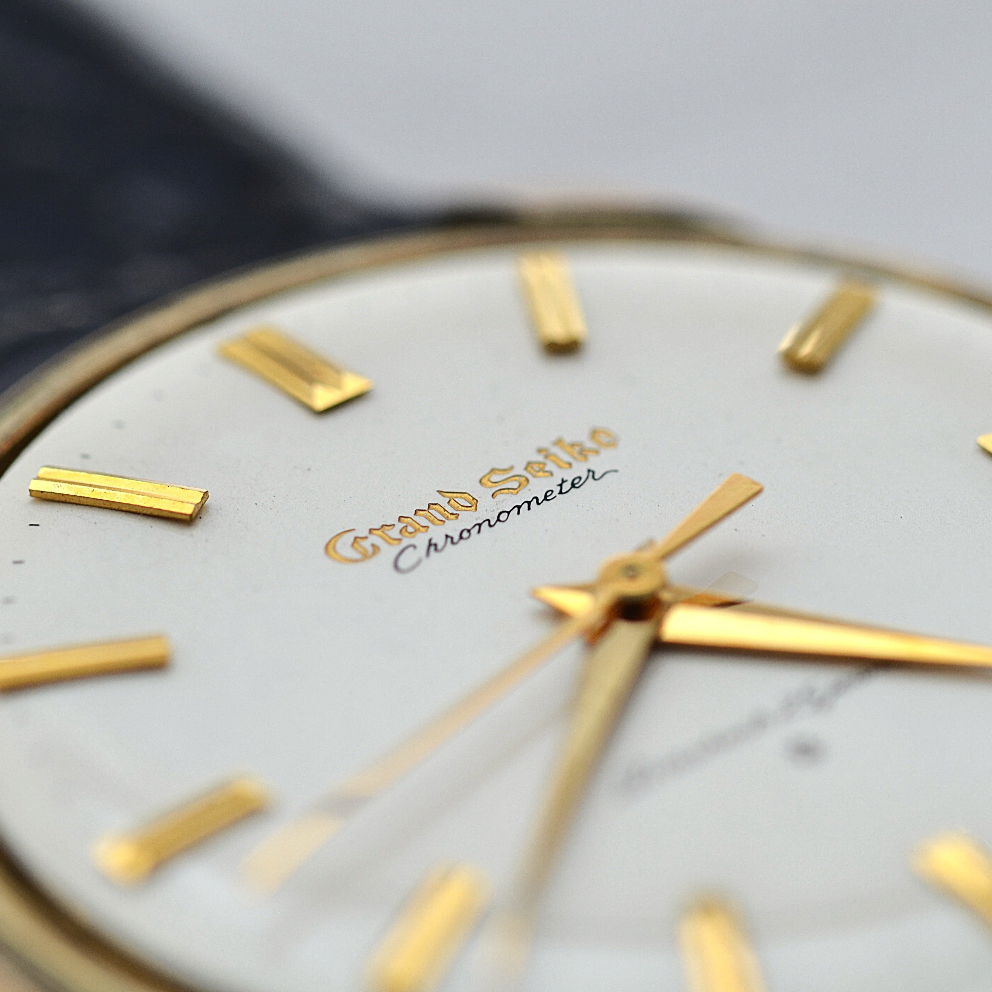 【SEIKO】Grand Seiko 1st, Carved Dial
