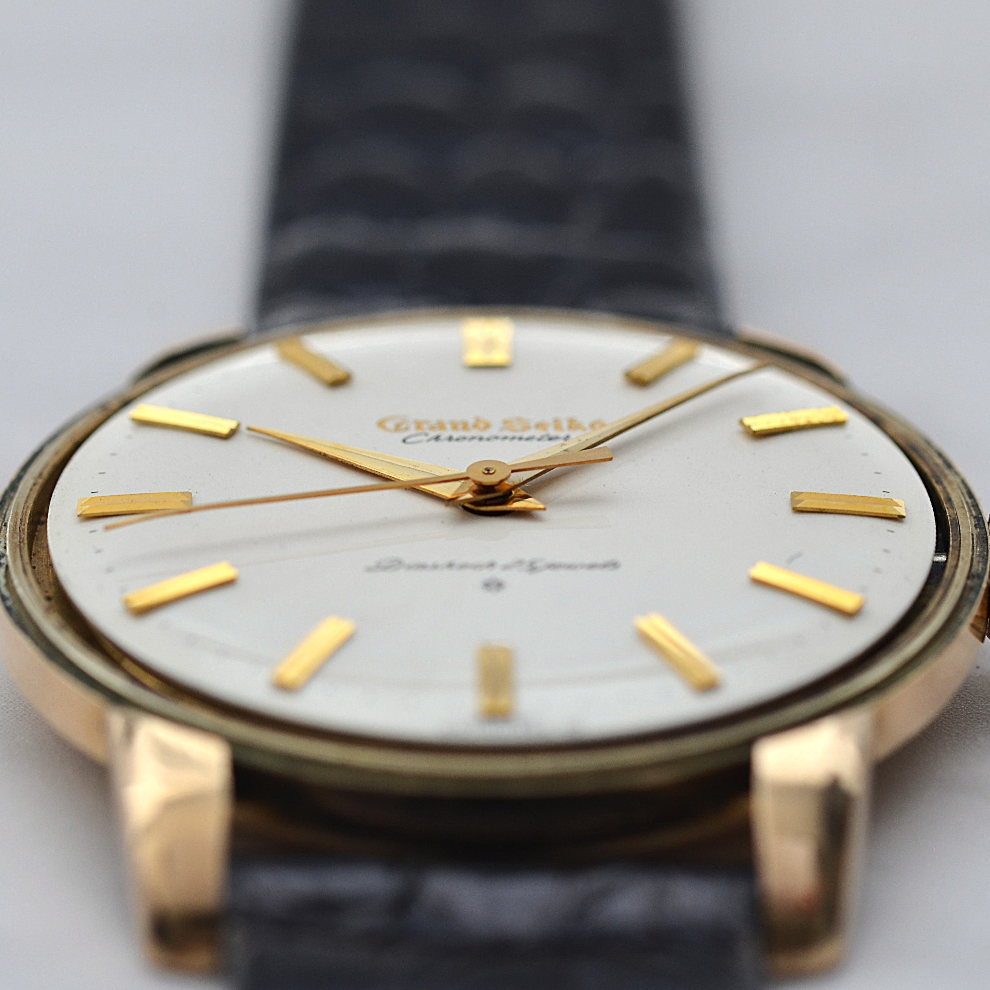 【SEIKO】Grand Seiko 1st, Carved Dial