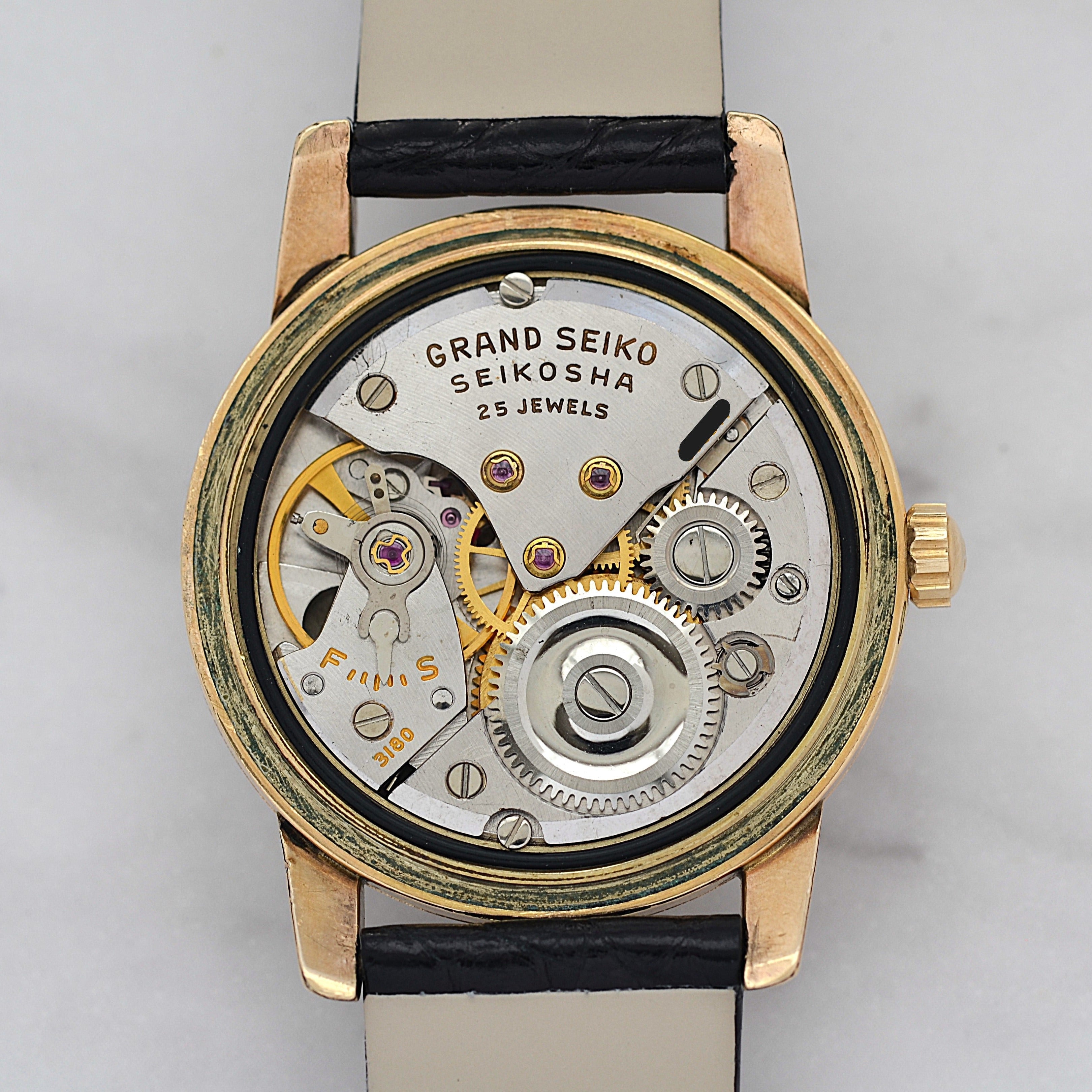 【SEIKO】Grand Seiko 1st, Carved Dial