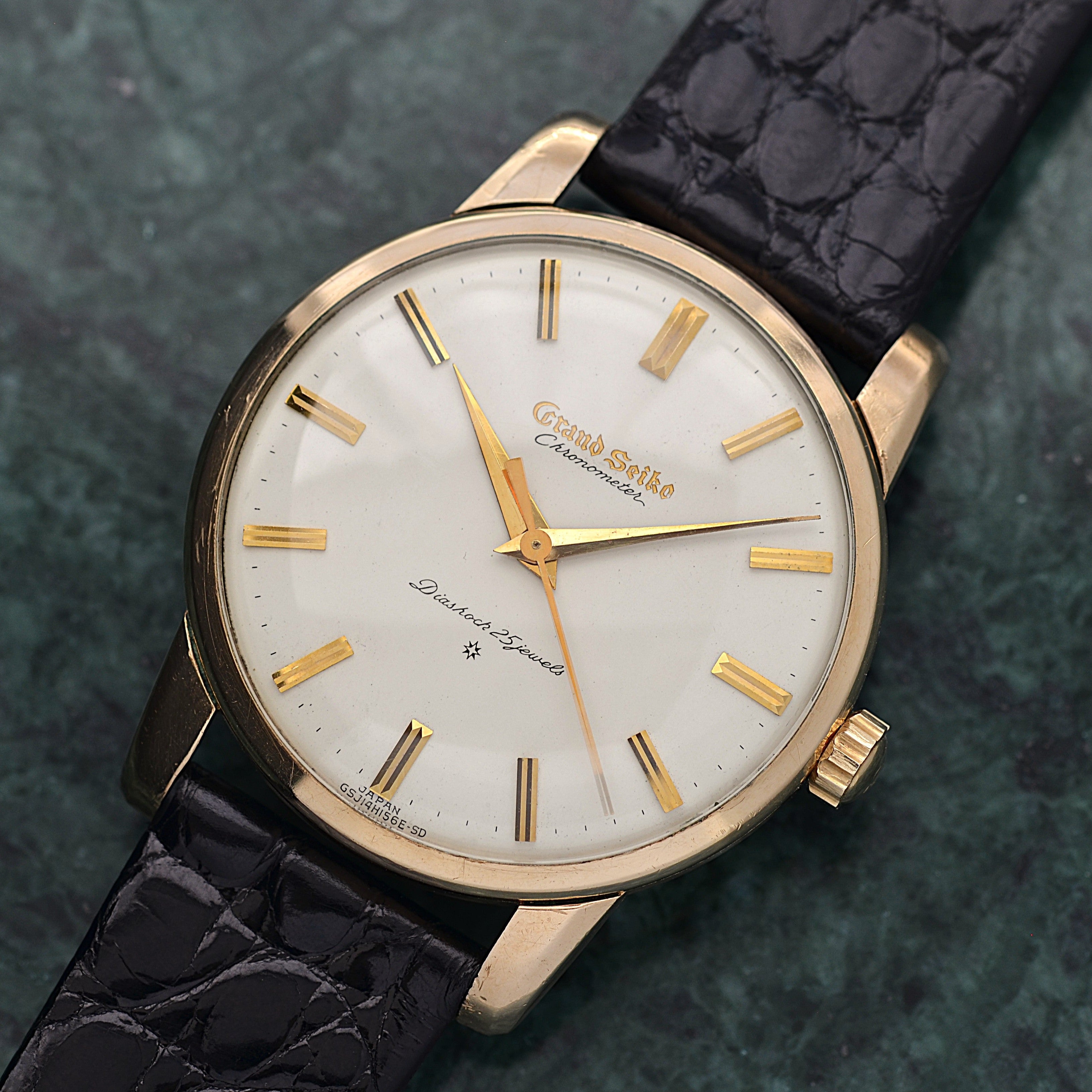 【SEIKO】Grand Seiko 1st, Carved Dial