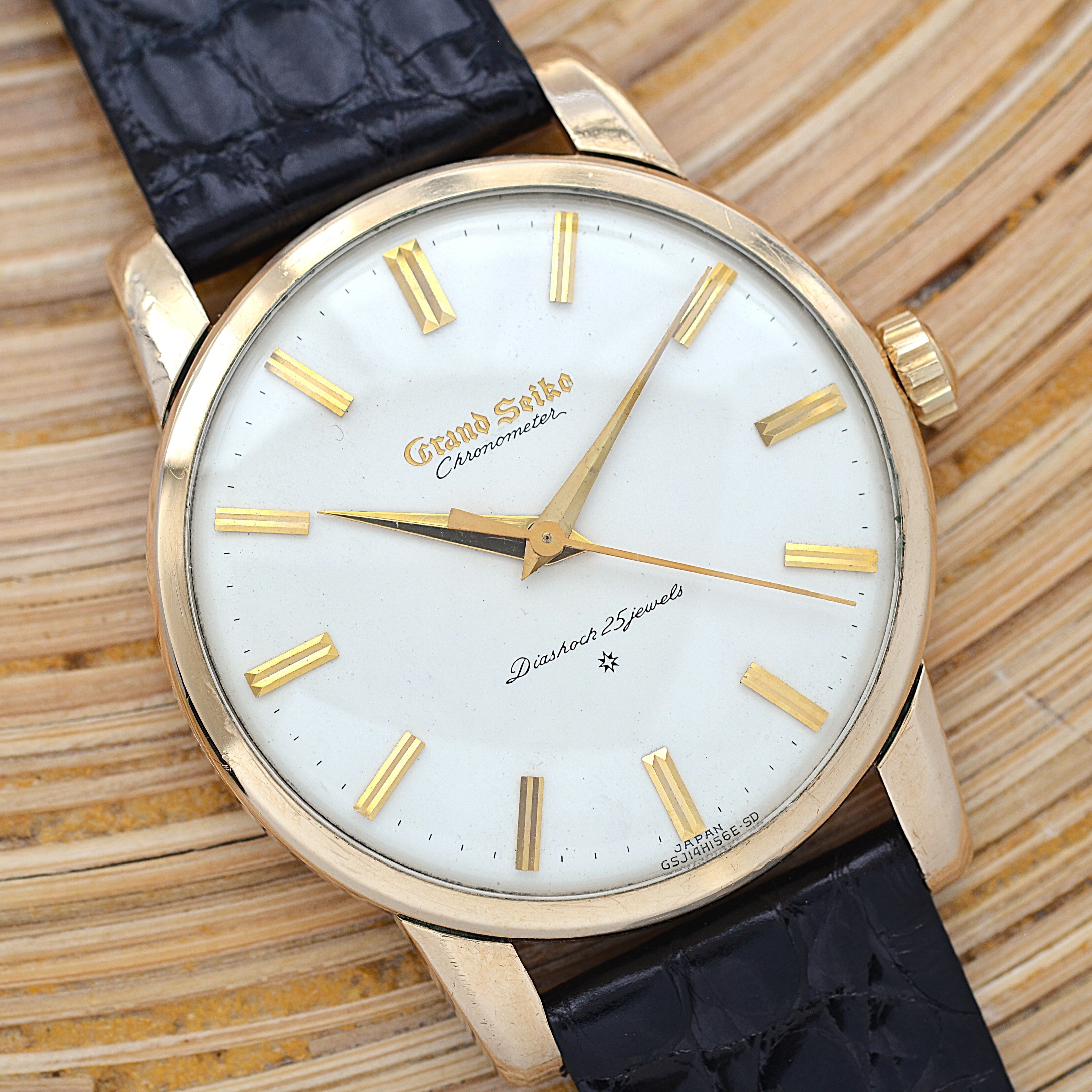 【SEIKO】Grand Seiko 1st, Carved Dial