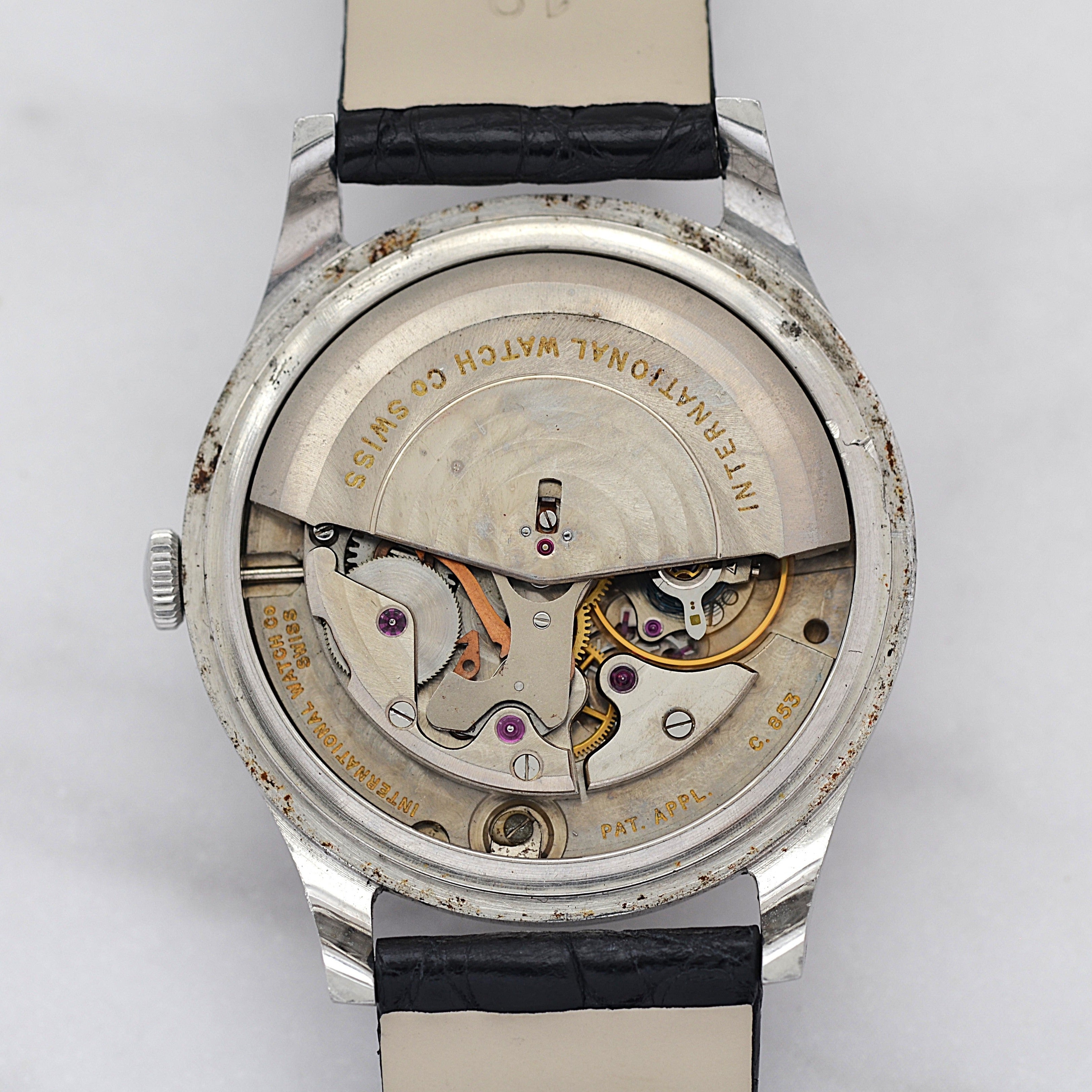 【IWC】アイダブリューシー シャフハウゼン SS Cal.853 純正尾錠付き