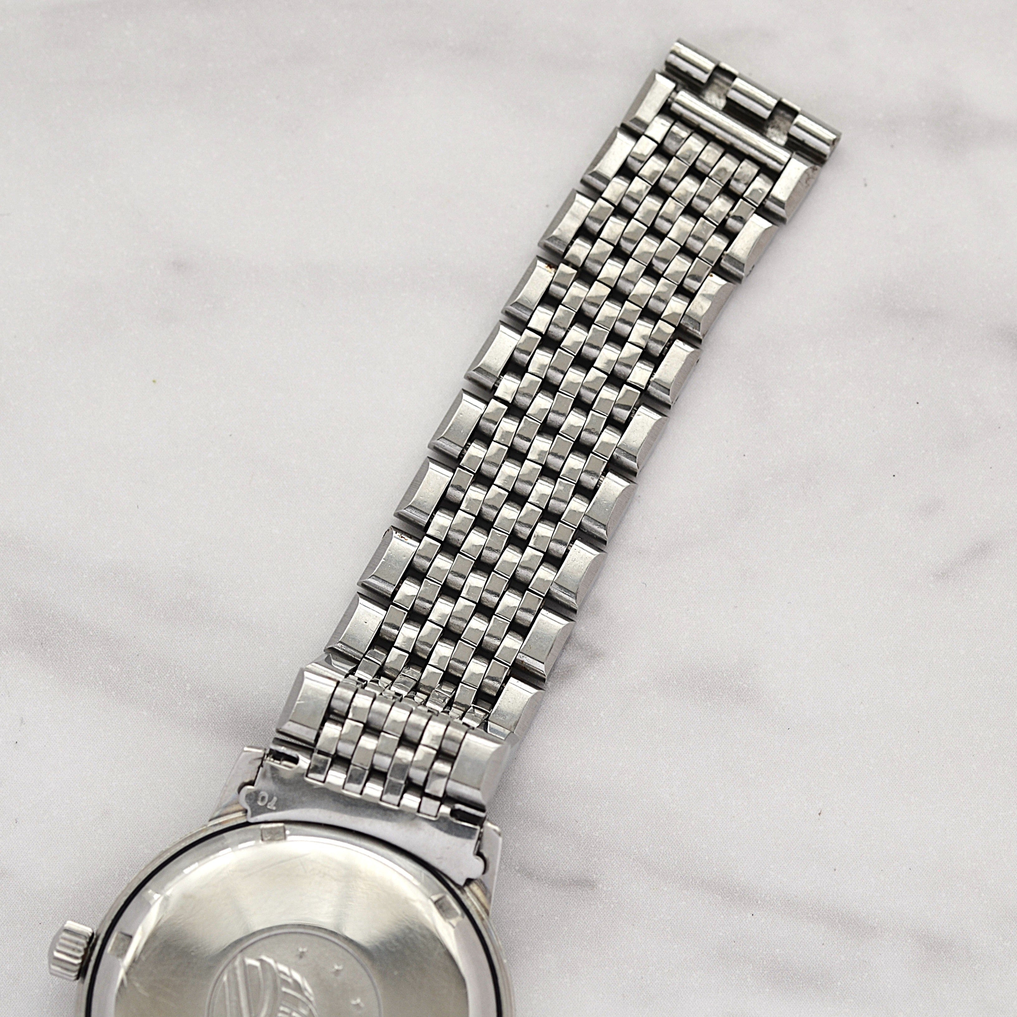 【OMEGA】オメガ コンステレーションデイト SS アップライトアラビア ピンクゴールドインデクス