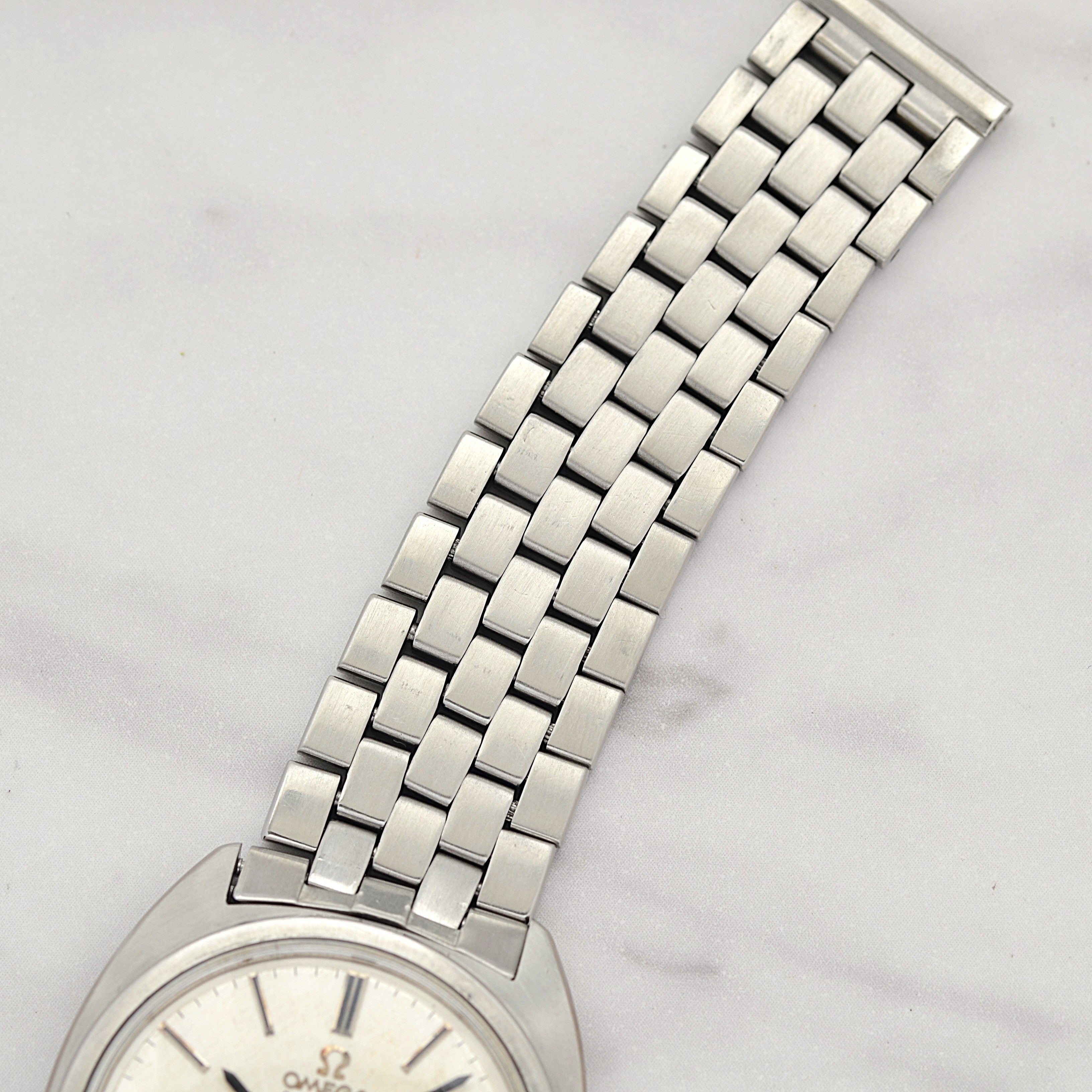 【OMEGA】オメガ コンステレーションデイデイト Cライン Silver bark dial