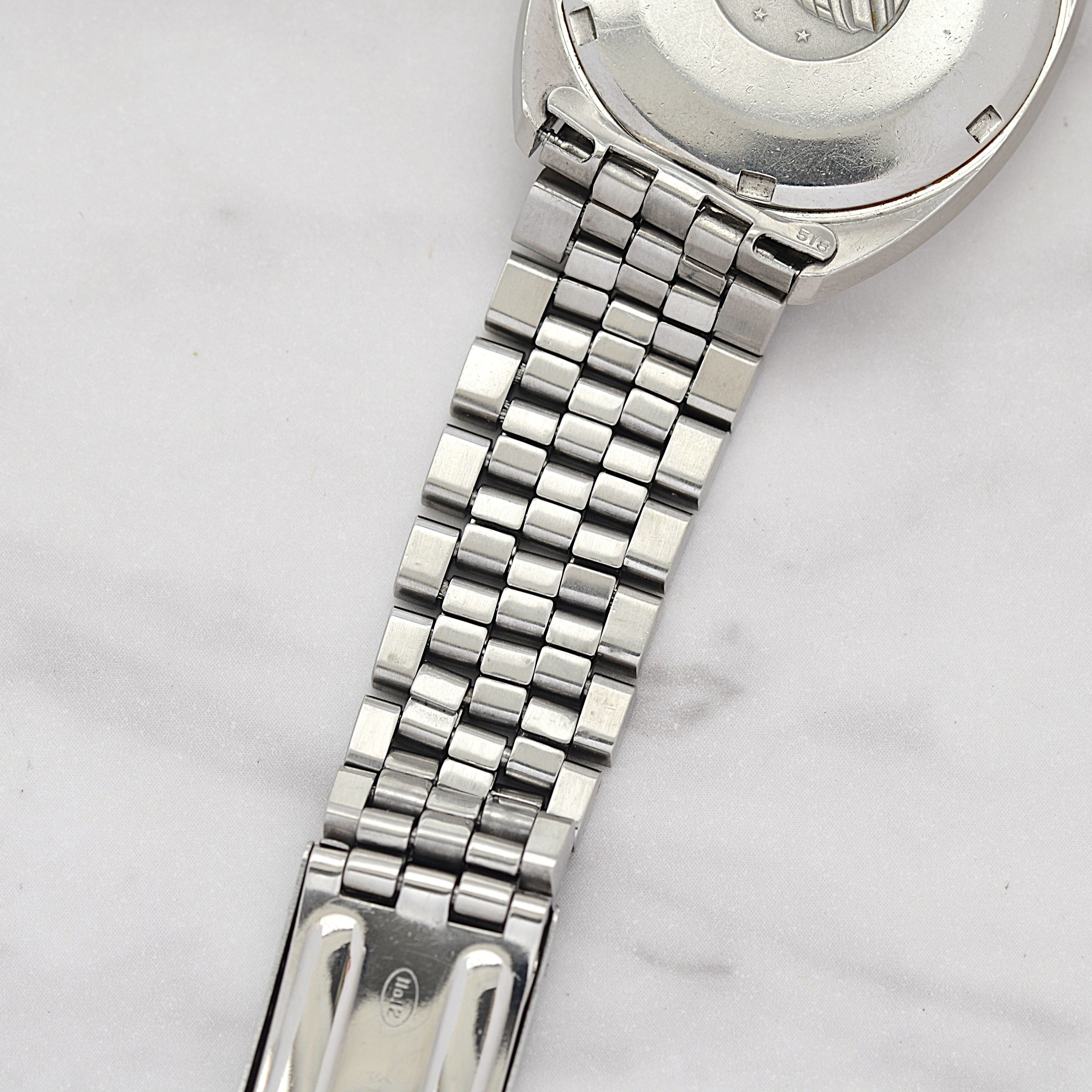 【OMEGA】オメガ コンステレーションデイデイト Cライン Silver bark dial