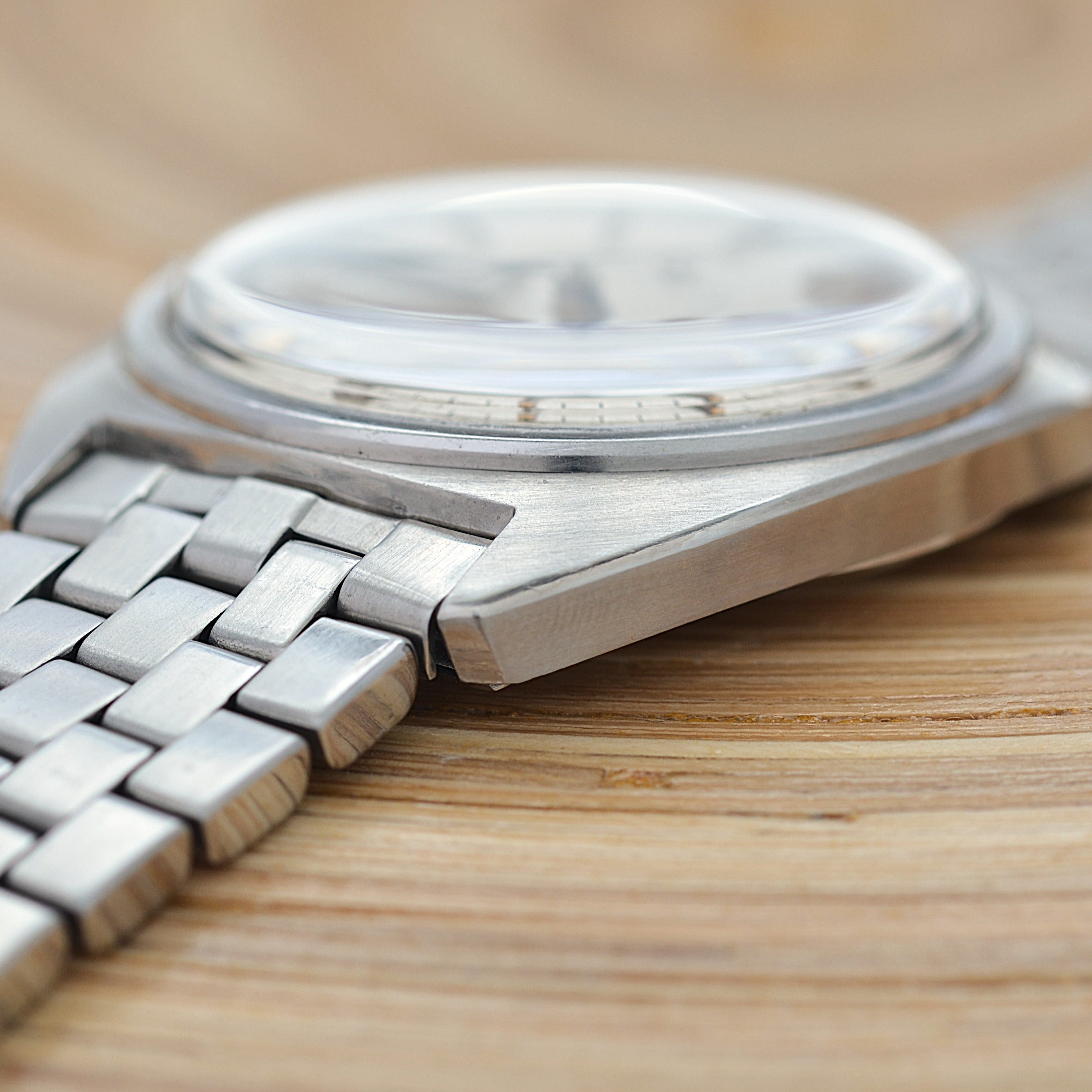 【OMEGA】オメガ コンステレーションデイデイト Cライン Silver bark dial