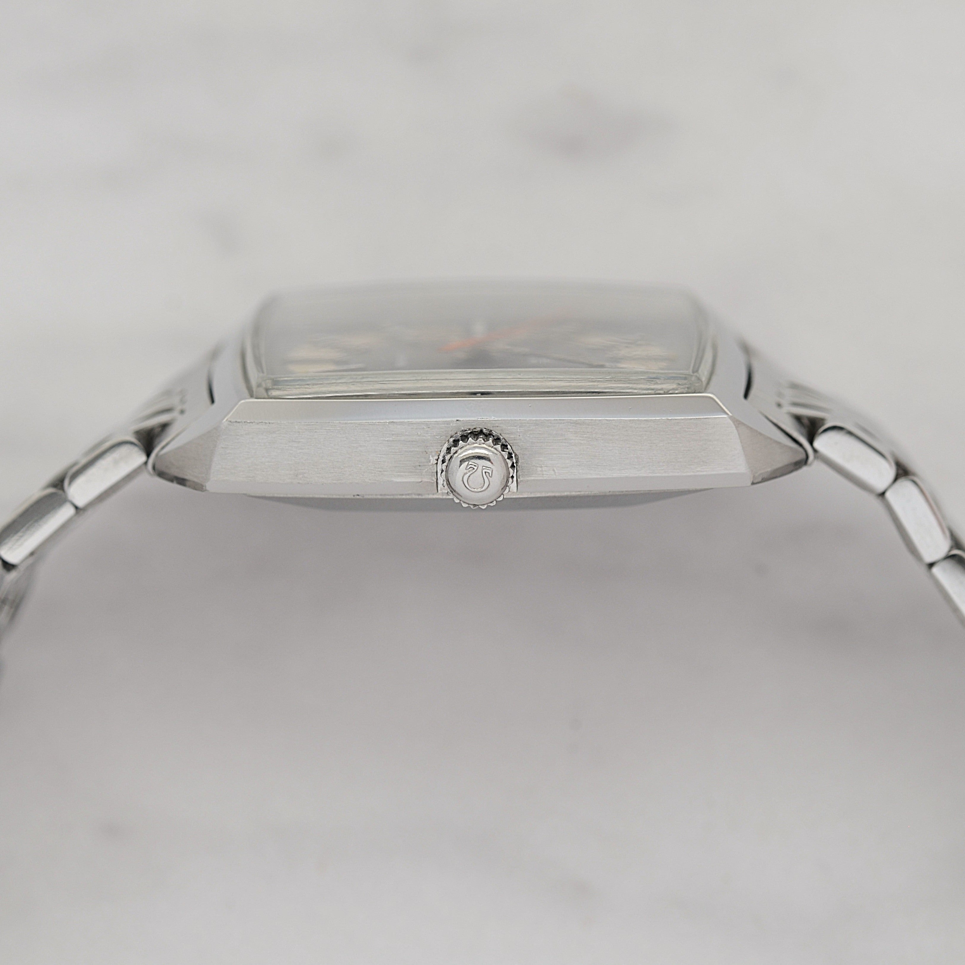 【OMEGA】オメガ シーマスターデイト SS スクエアケース 2トーングレー文字盤 Cal.565