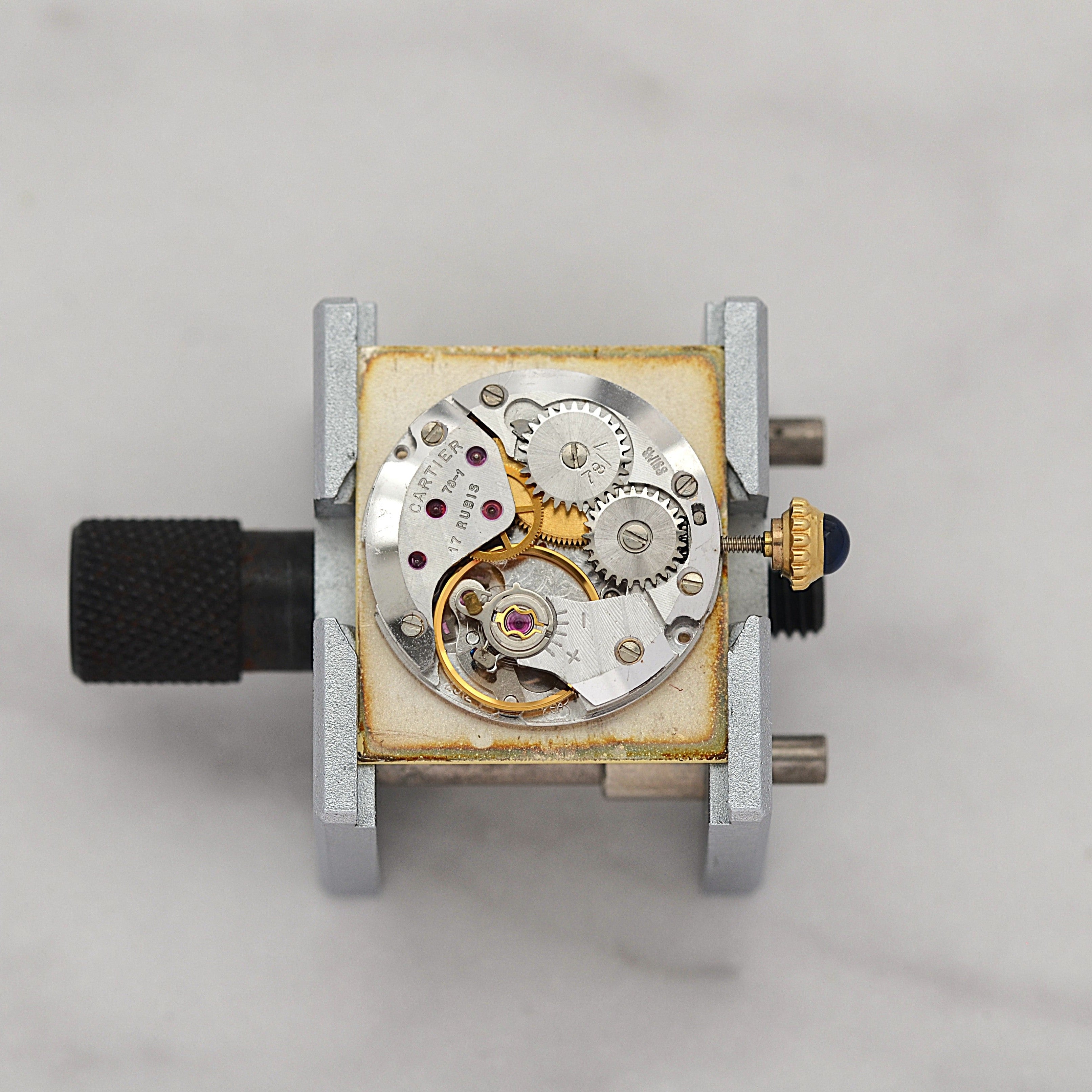 【Cartier】Cartier Must Tank LM Ivory Roman Dial Hand-Wound SWISS MADE Engraved, Full Set