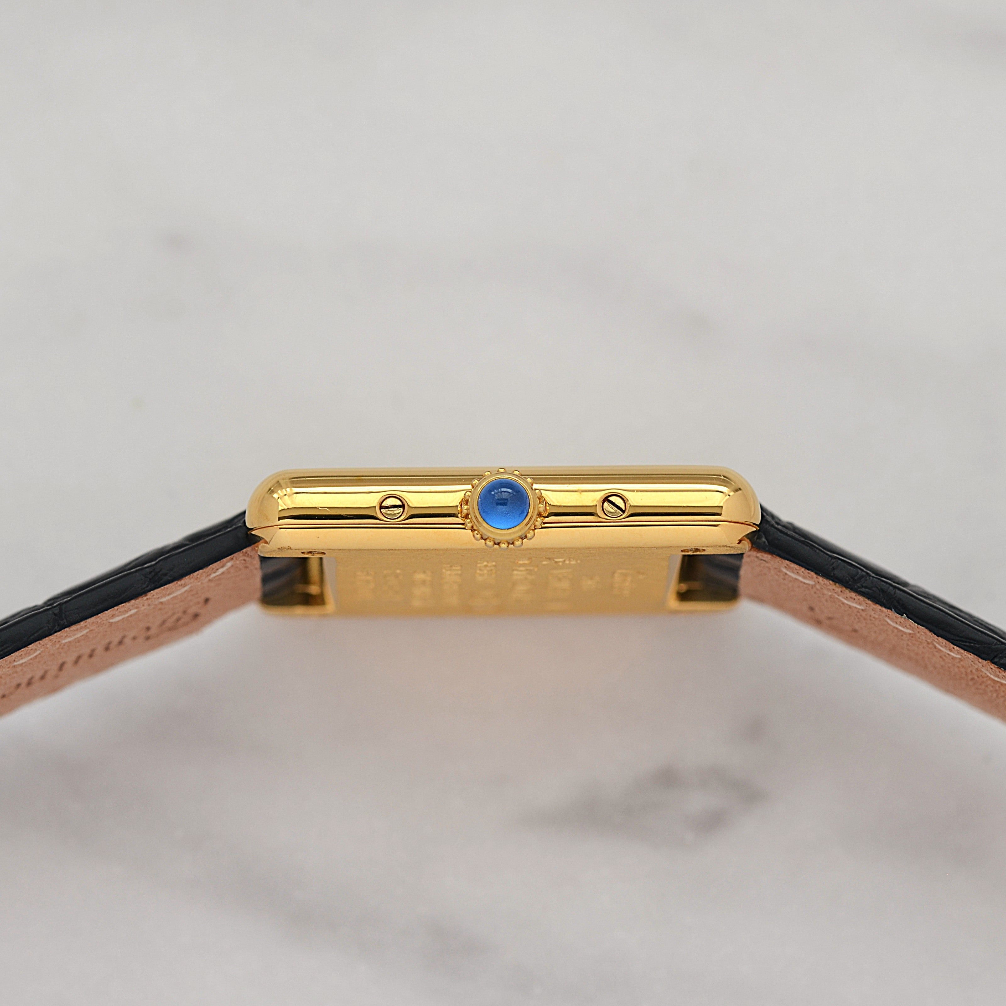 【Cartier】Cartier Must Tank SM Opanin with Original Pin Buckle