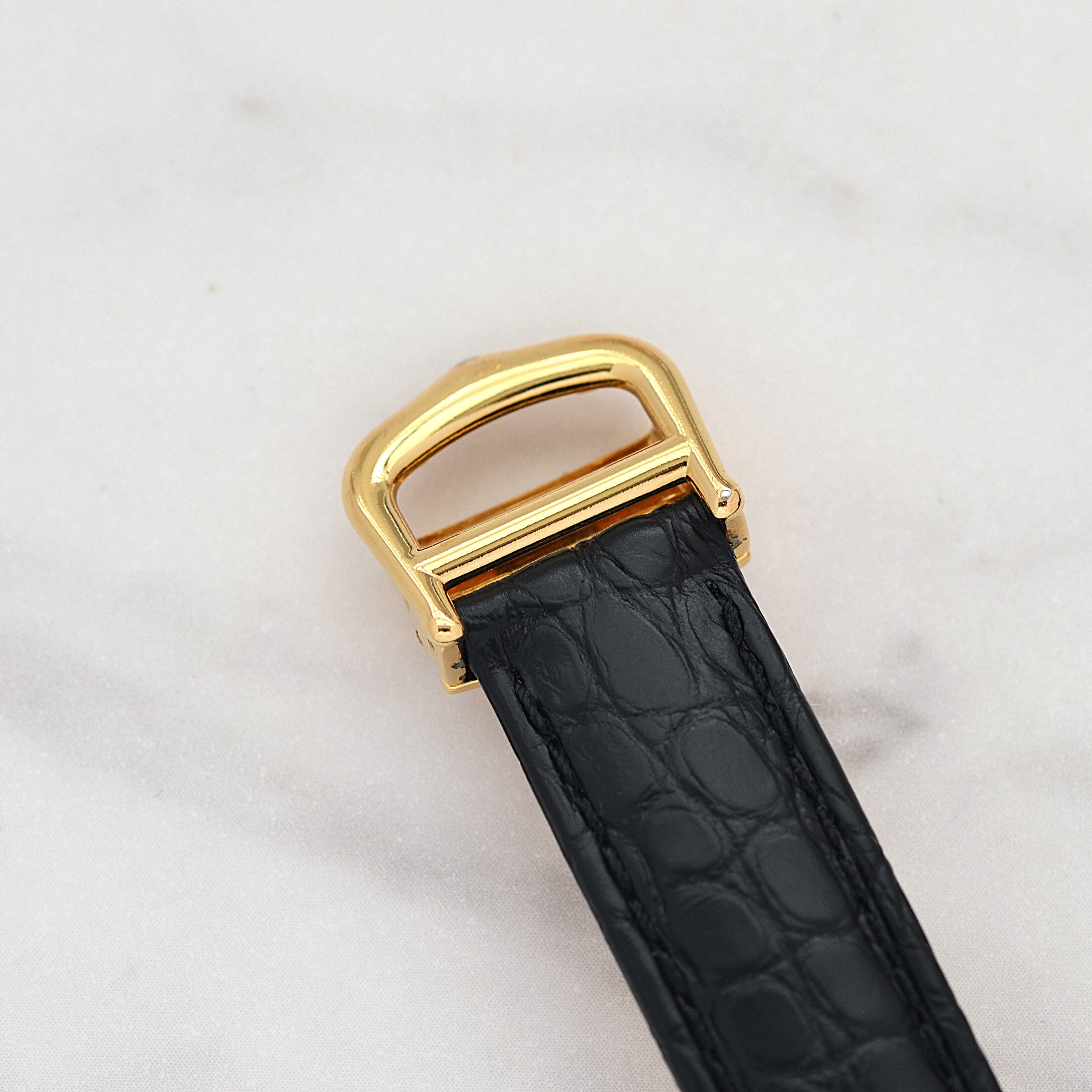 【Cartier】Cartier Must Tank SM Opanin with Original Pin Buckle
