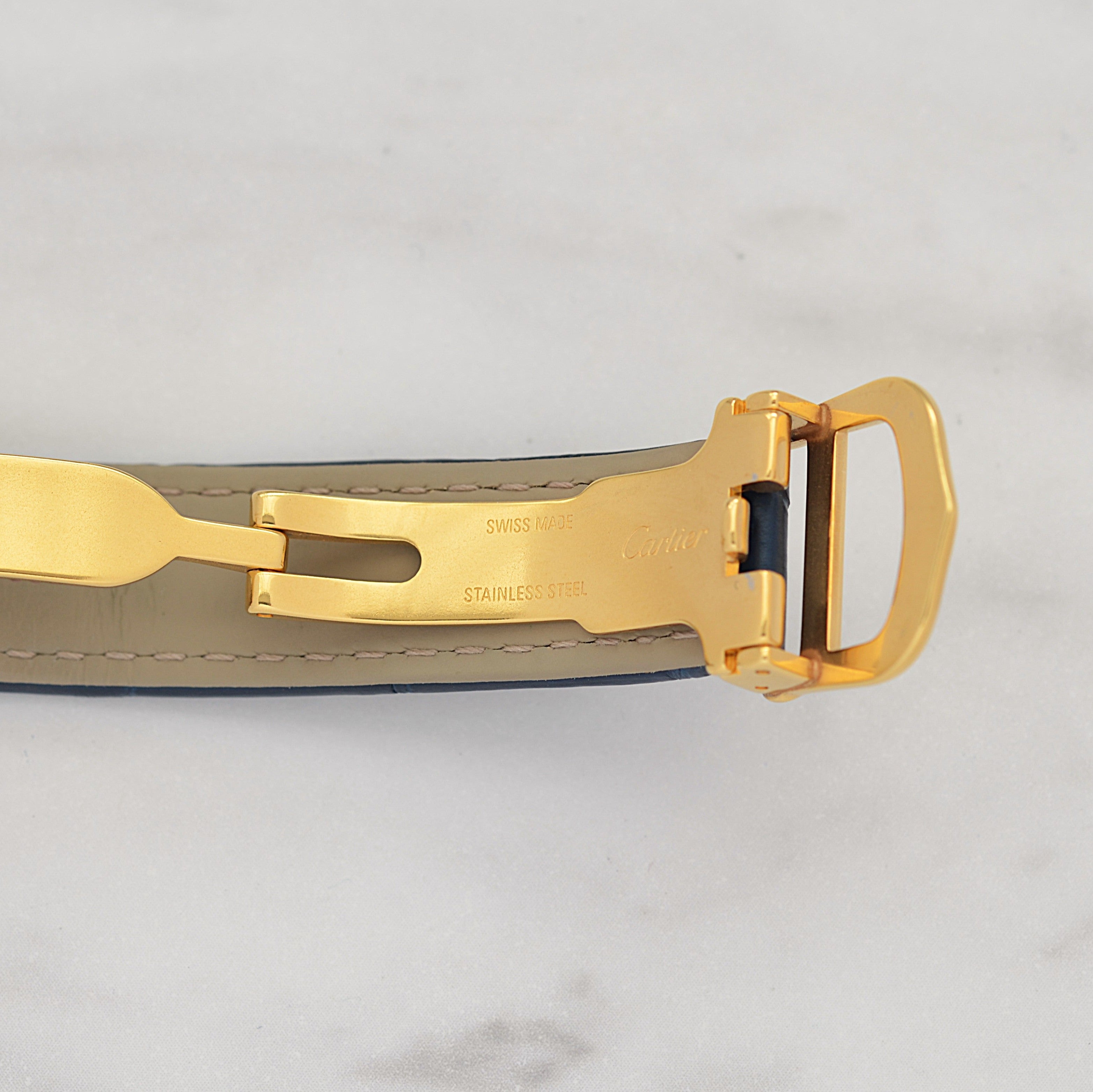 【Cartier】カルティエ マストタンク SM 飛びアラビア 付属品完備 カルティエコンプリートサービス済み