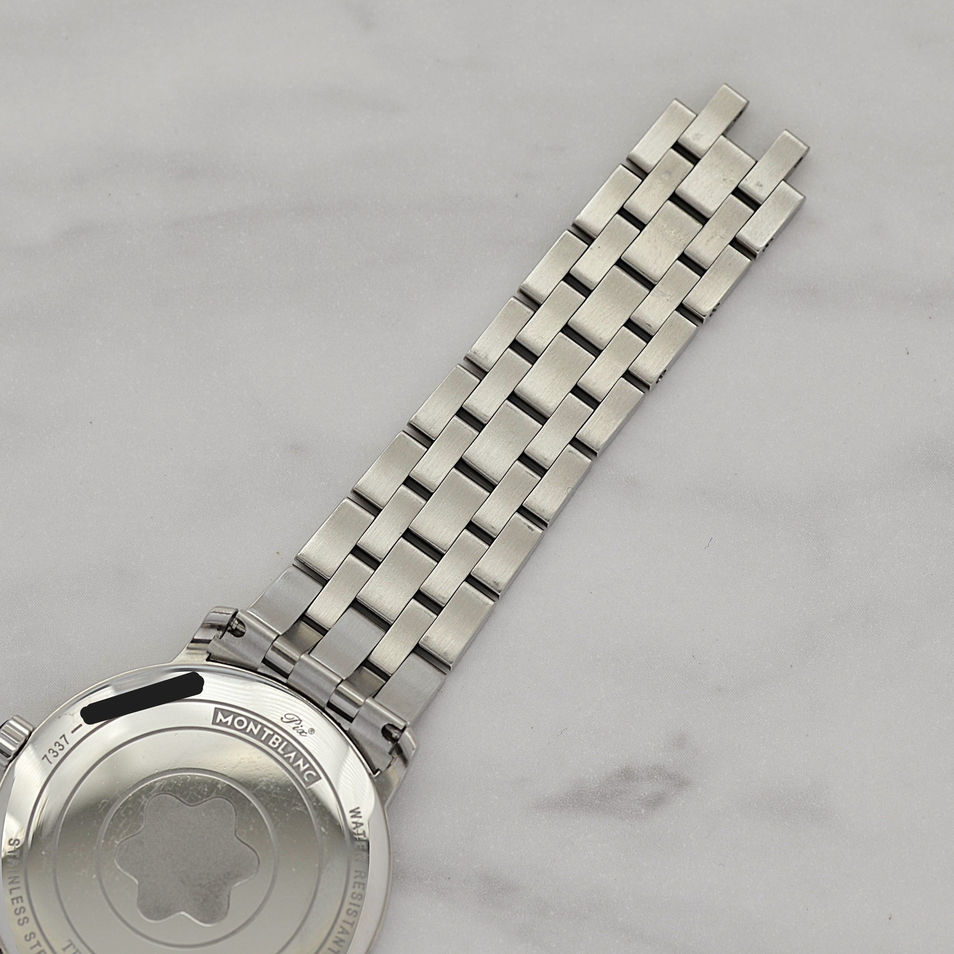 【MONTBLANC】モンブラン トラディションデイト White 36mm クォーツ 112636 付属品完備