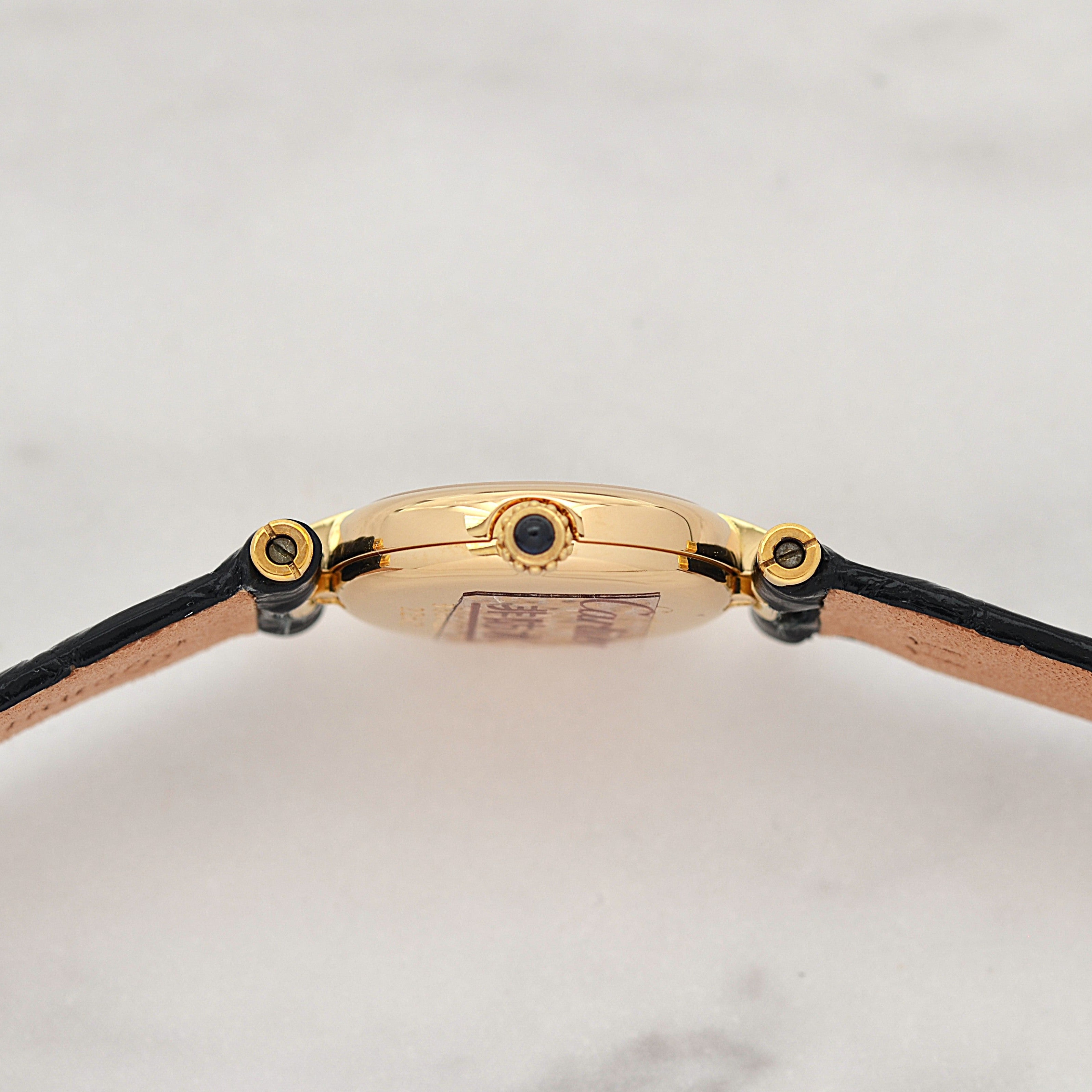 【Cartier】カルティエ ミニヴァンドーム18KYG 純正18KYG尾錠付き カルティエコンプリートサービス済み