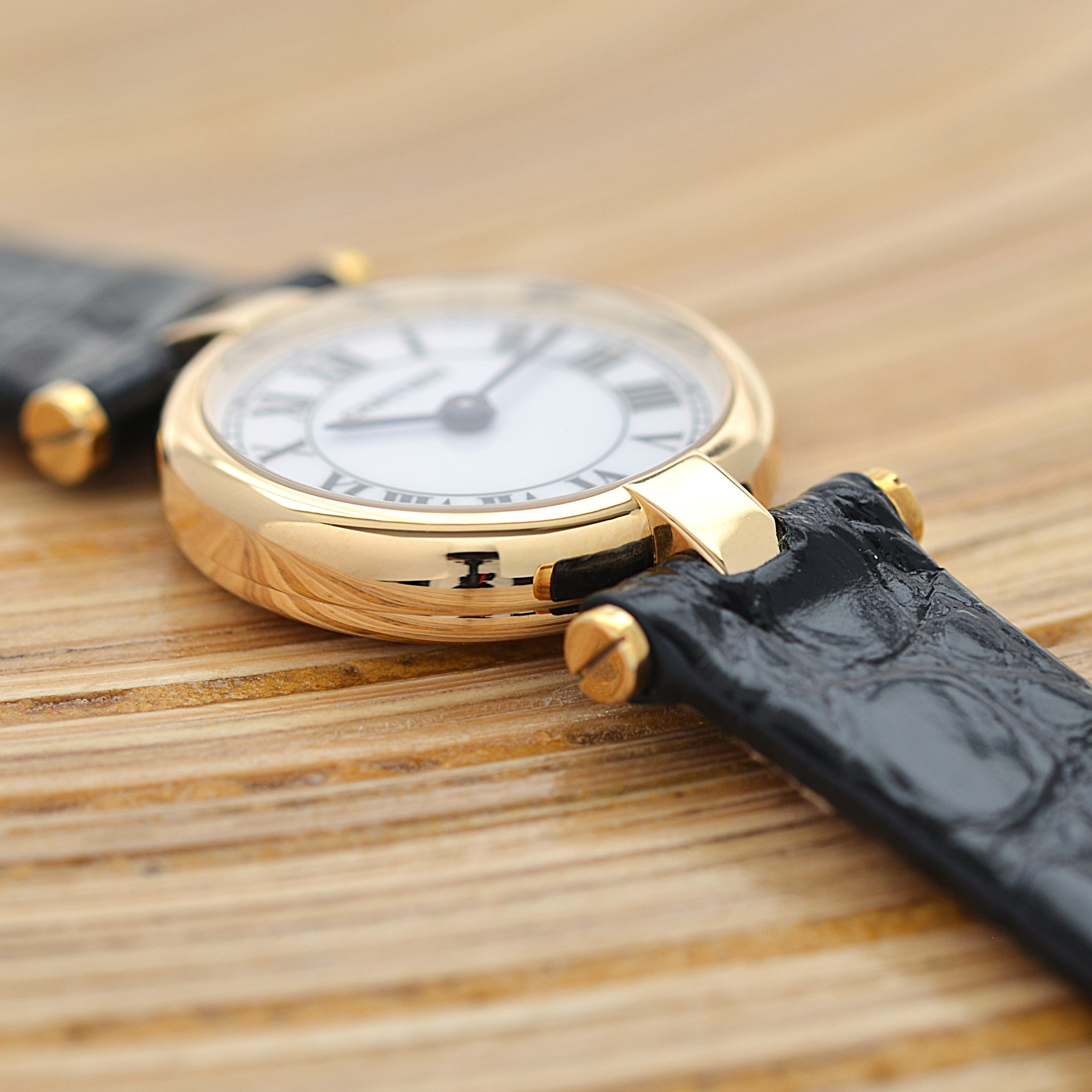 【Cartier】カルティエ ミニヴァンドーム18KYG 純正18KYG尾錠付き カルティエコンプリートサービス済み