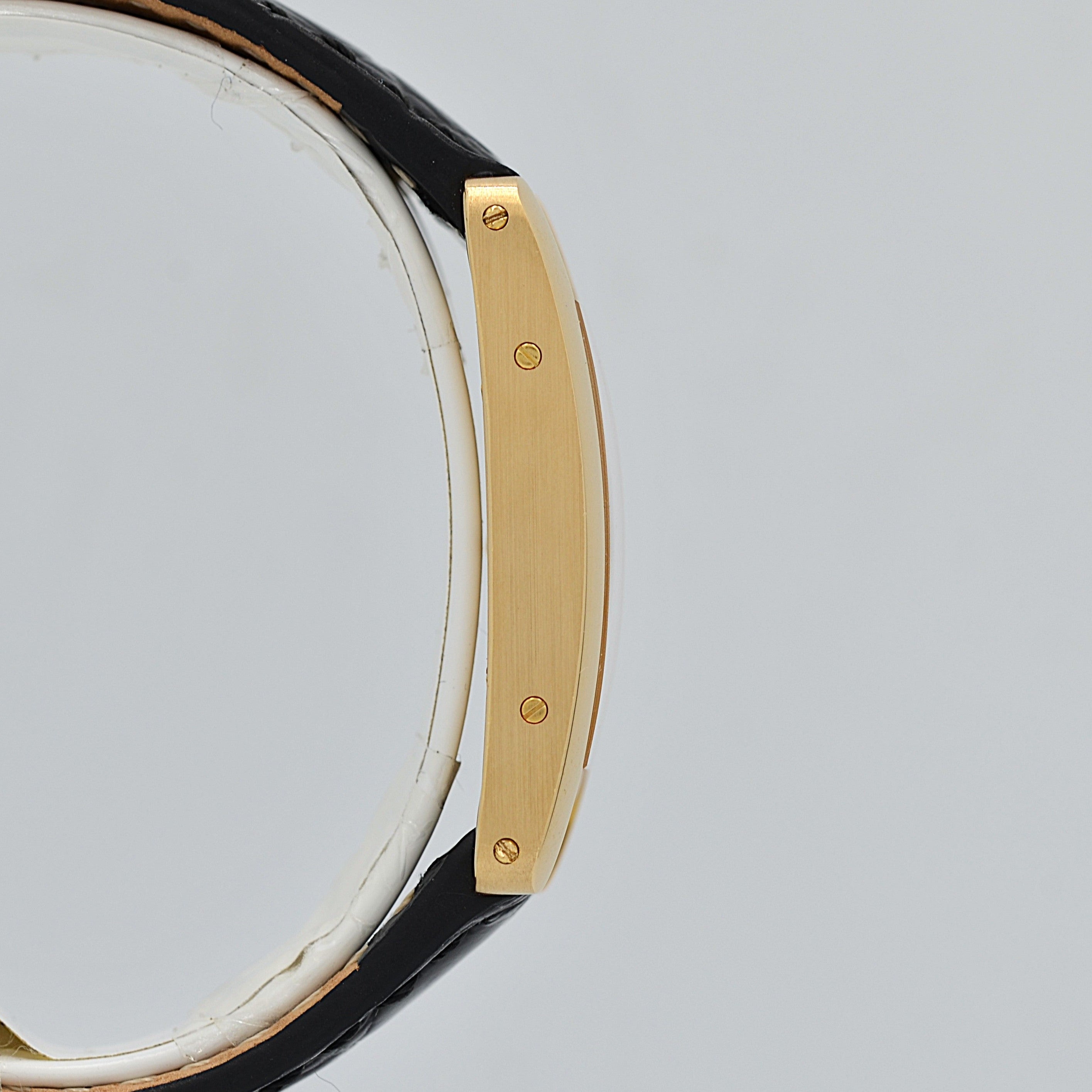 【Cartier】カルティエ タンクアメリカン SM 18KYG 純正18KYG製尾錠付き カルティエコンプリートサービス済み