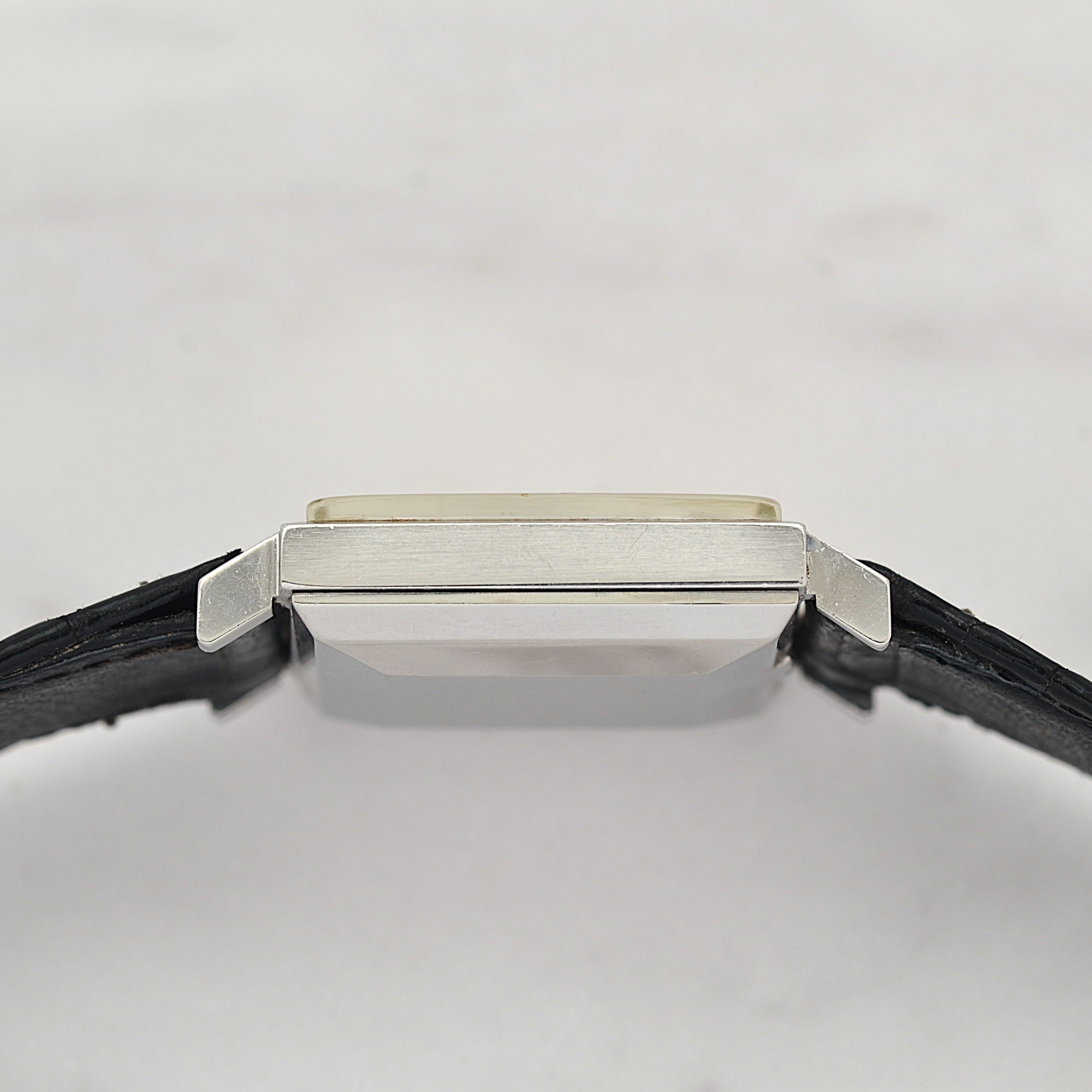 [OMEGA] Omega Automatic SS Square Case with Original Buckle