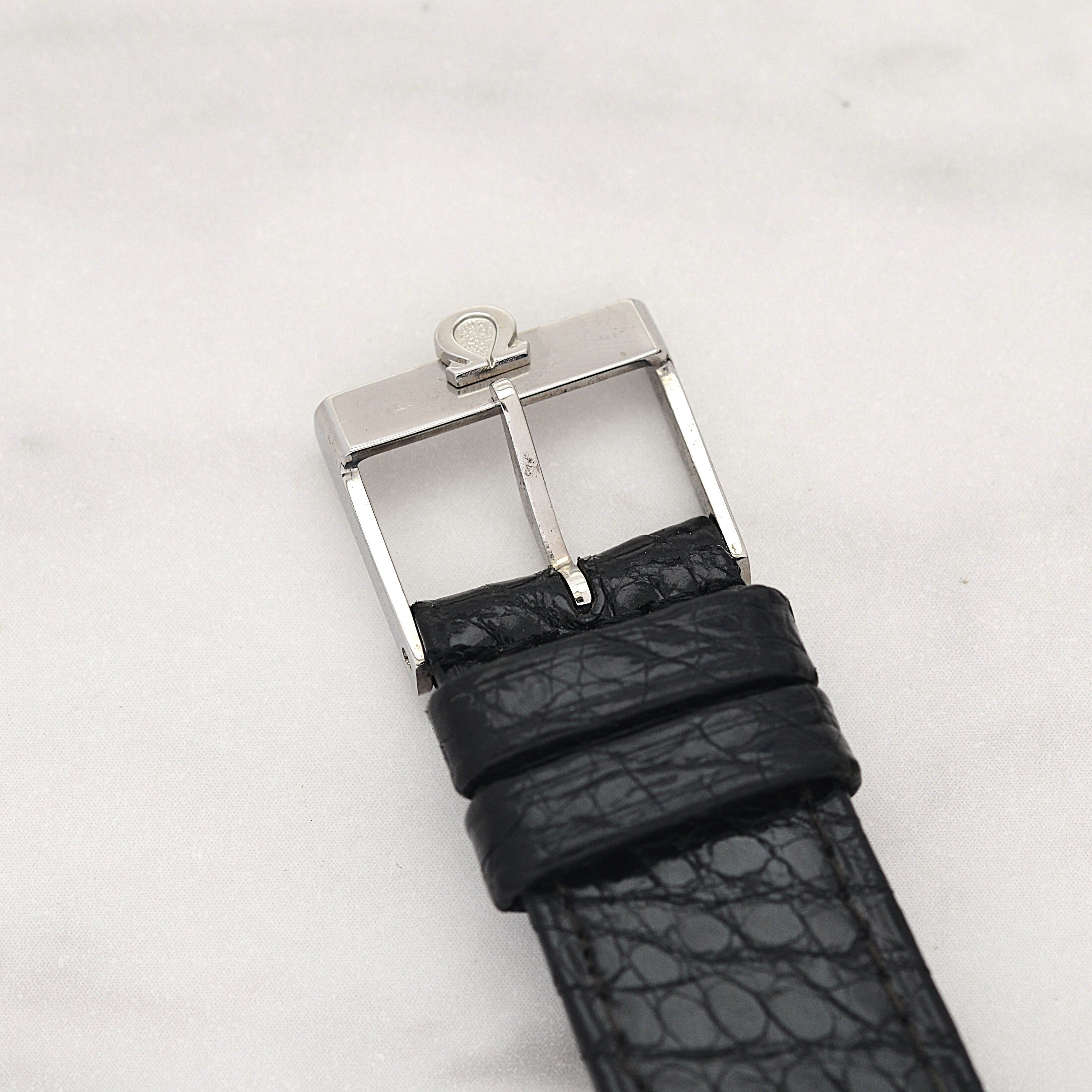 [OMEGA] Omega Automatic SS Square Case with Original Buckle