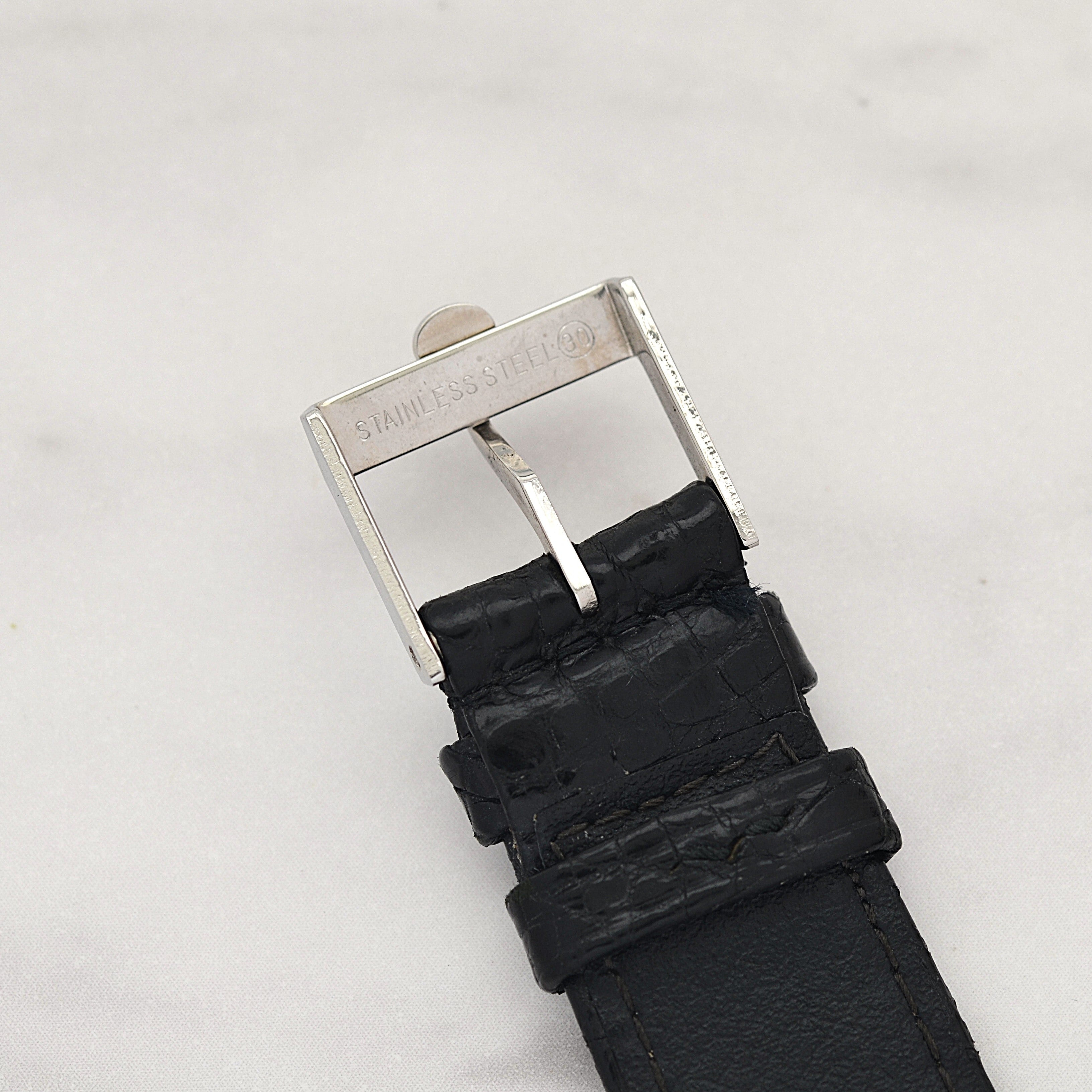 [OMEGA] Omega Automatic SS Square Case with Original Buckle