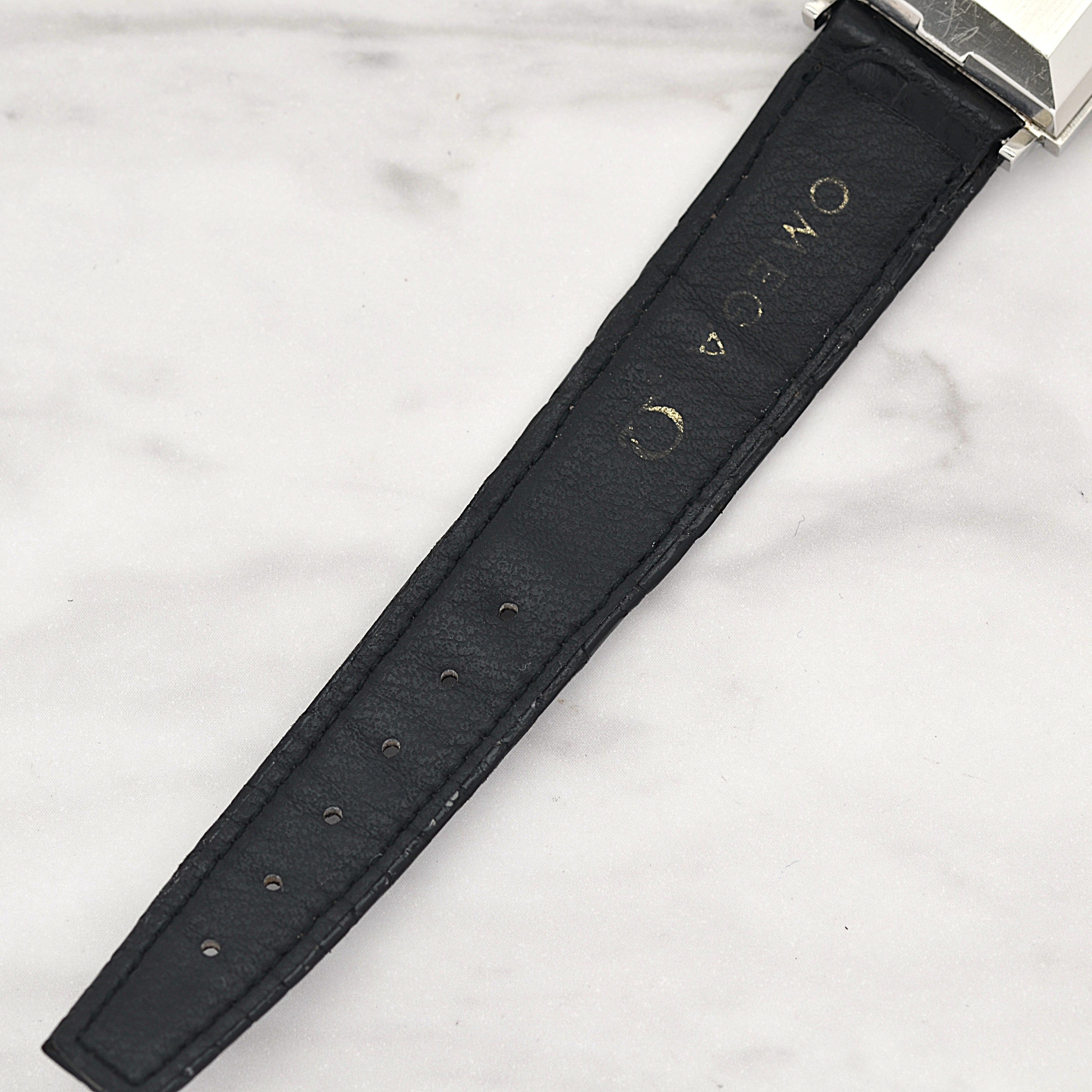 [OMEGA] Omega Automatic SS Square Case with Original Buckle