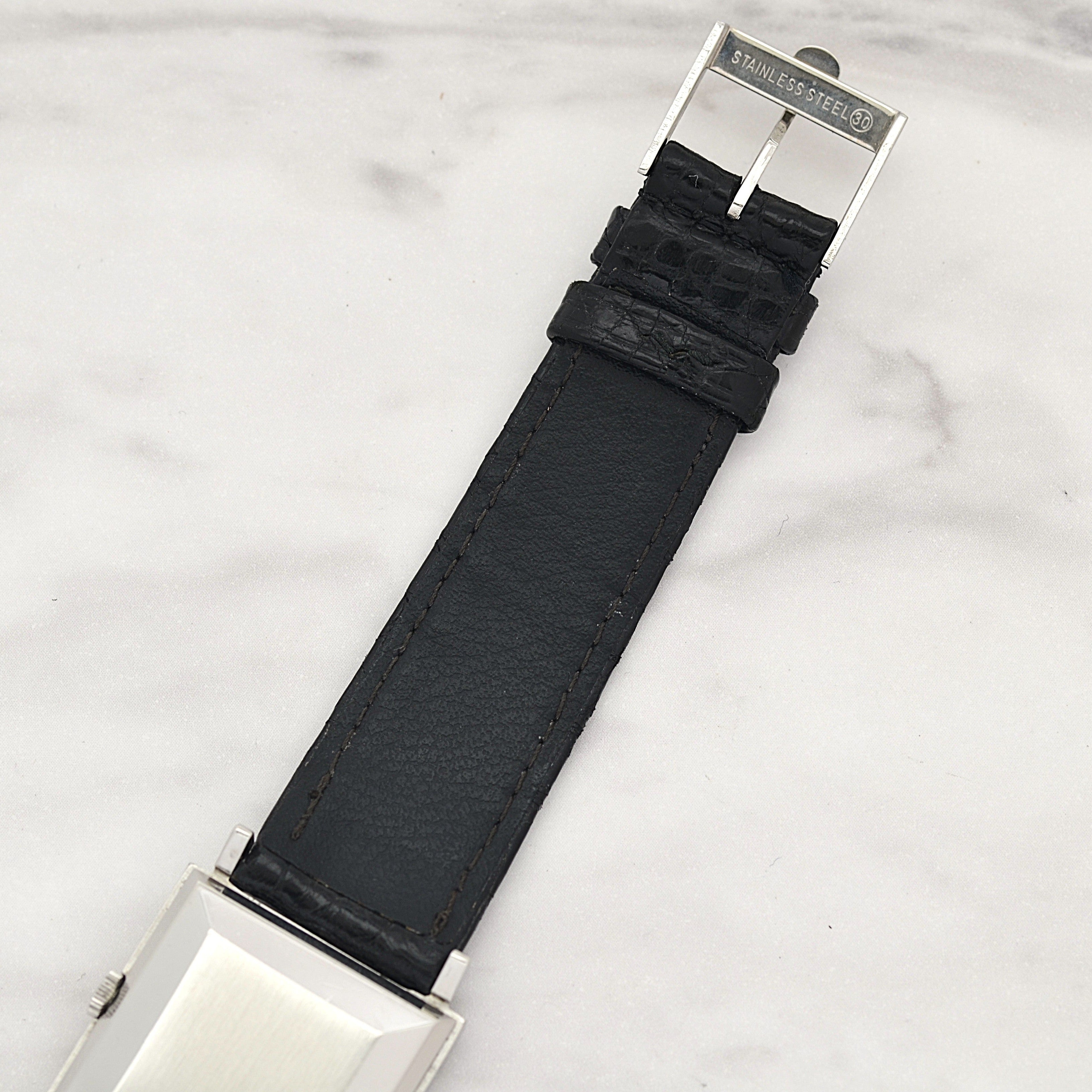 [OMEGA] Omega Automatic SS Square Case with Original Buckle