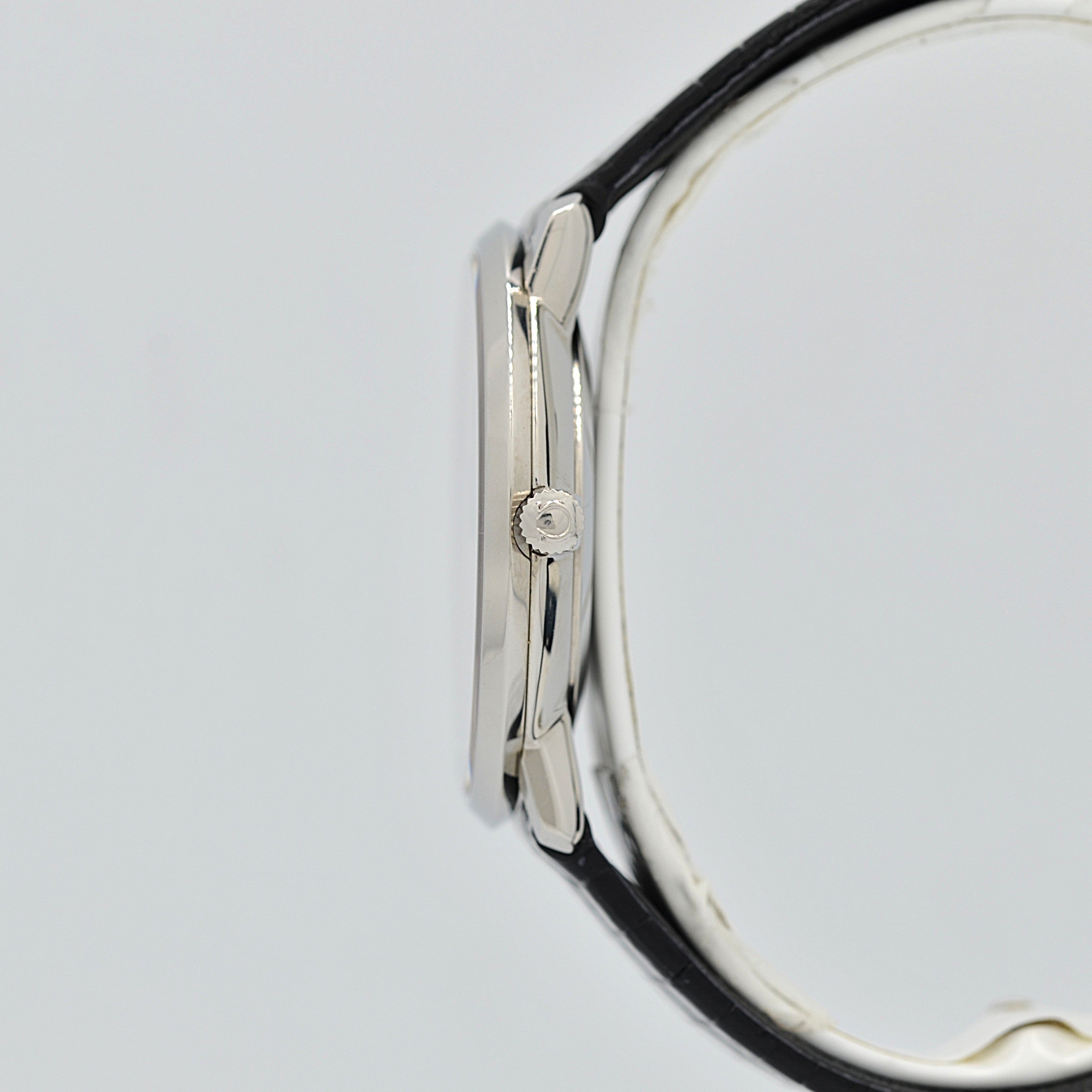 【OMEGA】オメガ デヴィル SS ラウンド White Roman 純正尾錠付き
