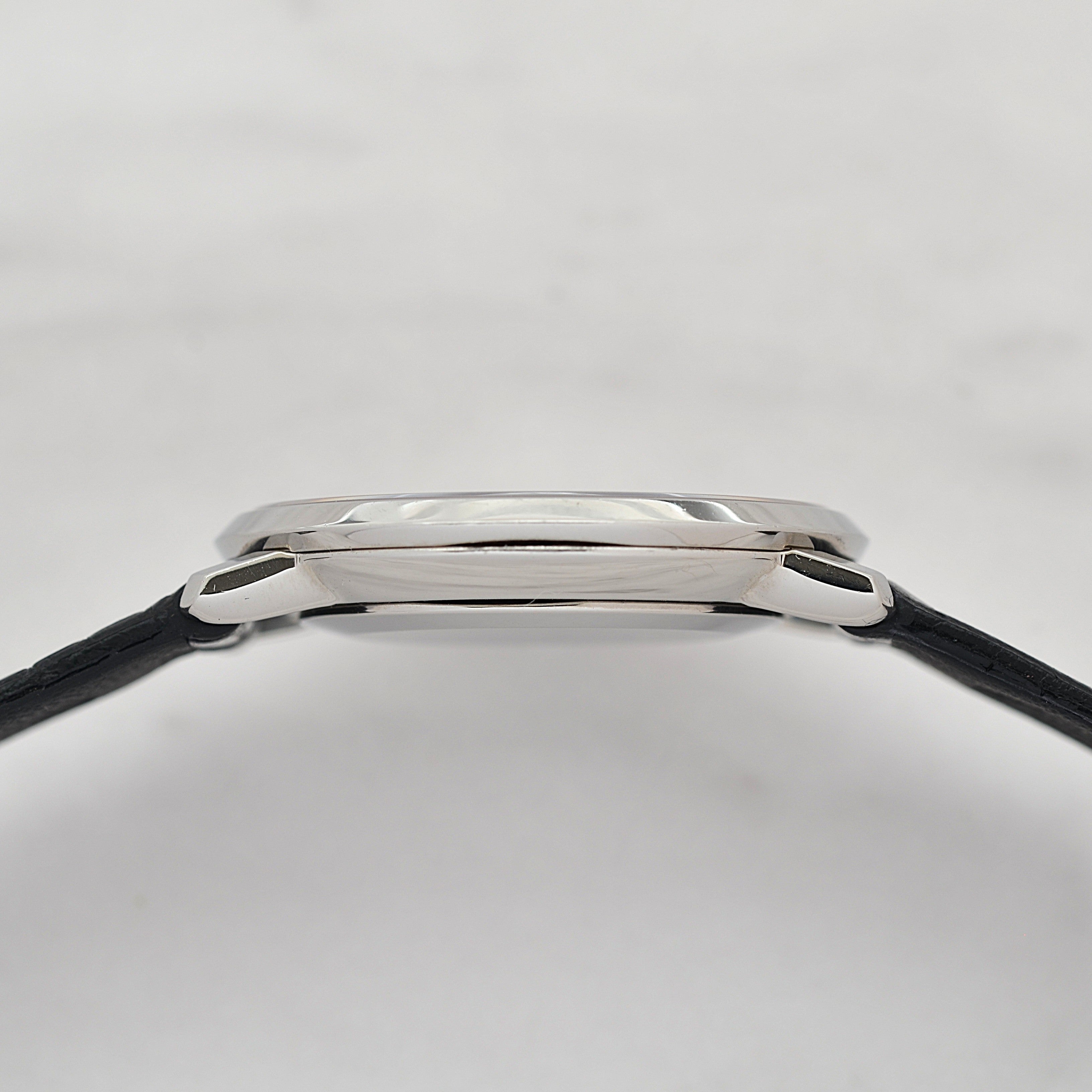 【OMEGA】オメガ デヴィル SS ラウンド White Roman 純正尾錠付き
