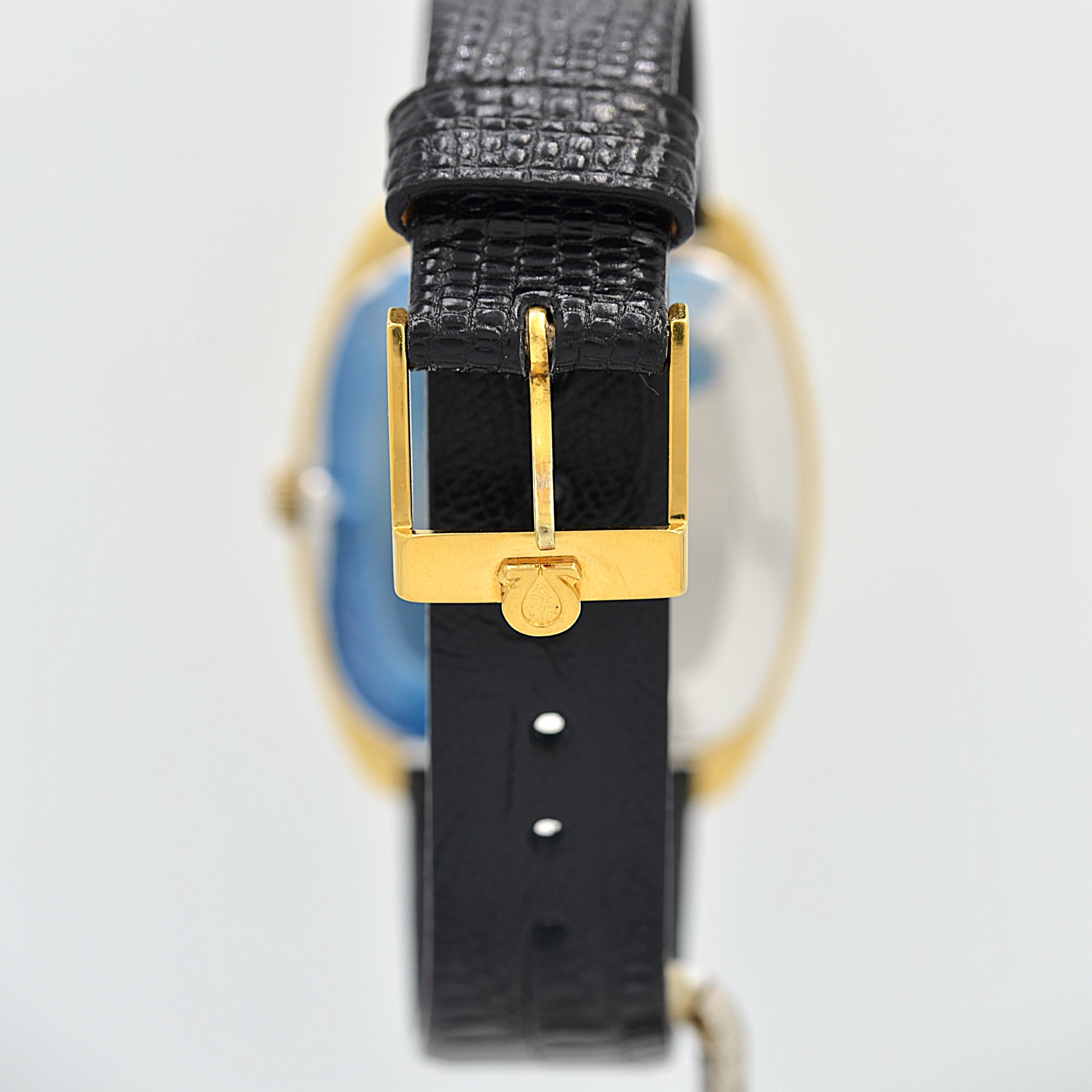 【OMEGA】オメガ デヴィル GP テレビスクリーンケース Gold 純正尾錠付き デッドストック