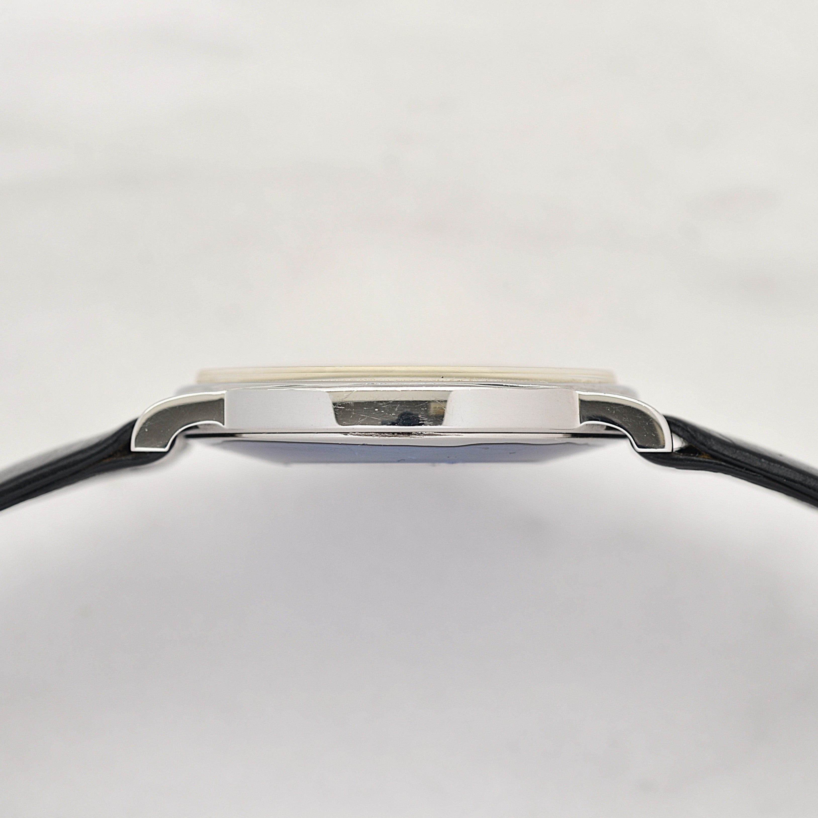 [OMEGA] Omega De Ville SS Round Silver Deadstock with Original Buckle