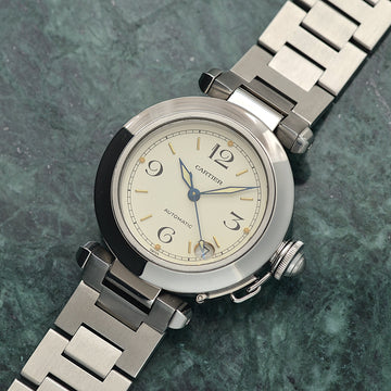 Cartier】カルティエ パシャC35 White 前期型 付属品完備