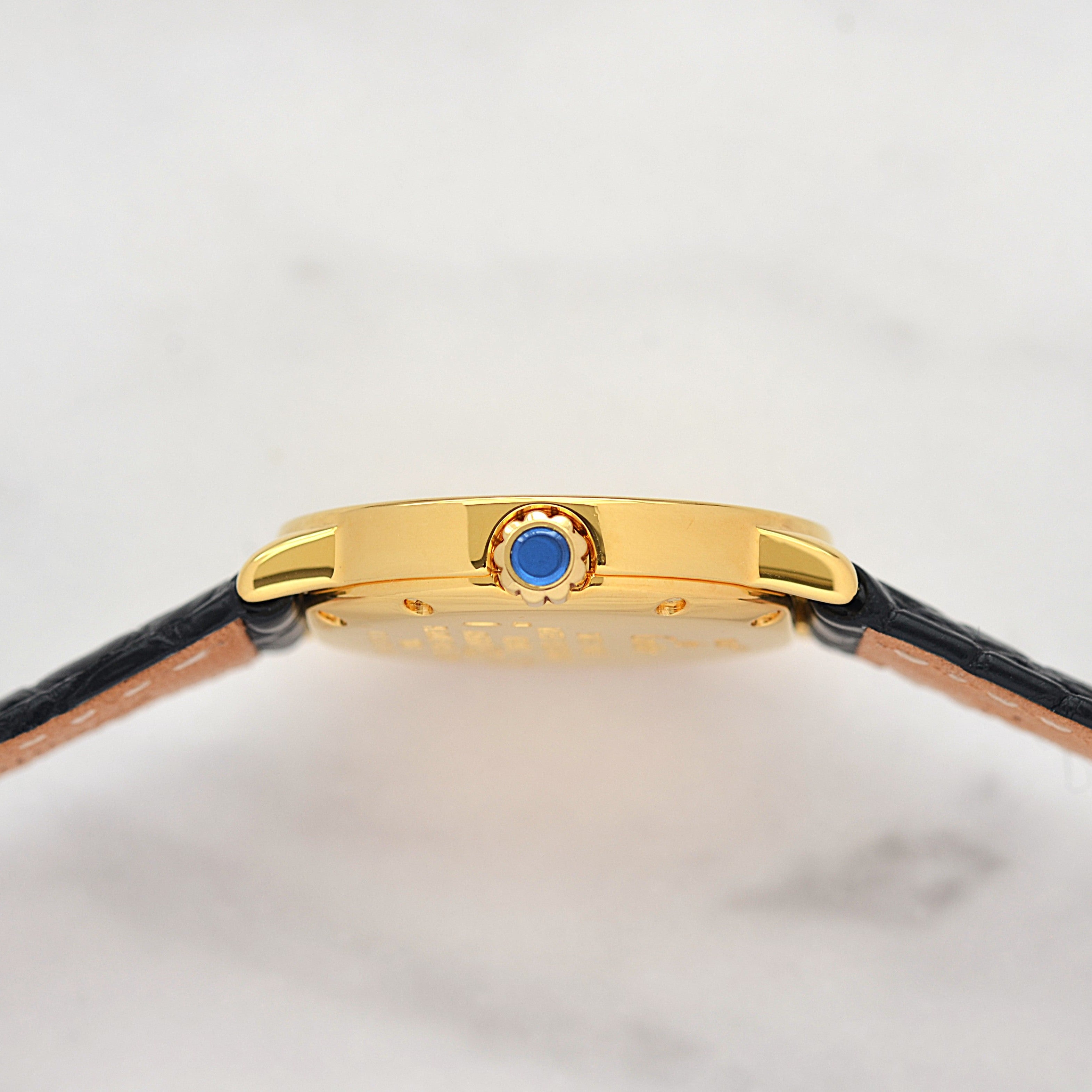 【Cartier】カルティエ マストロンドSM アイボリーローマ 純正尾錠付き
