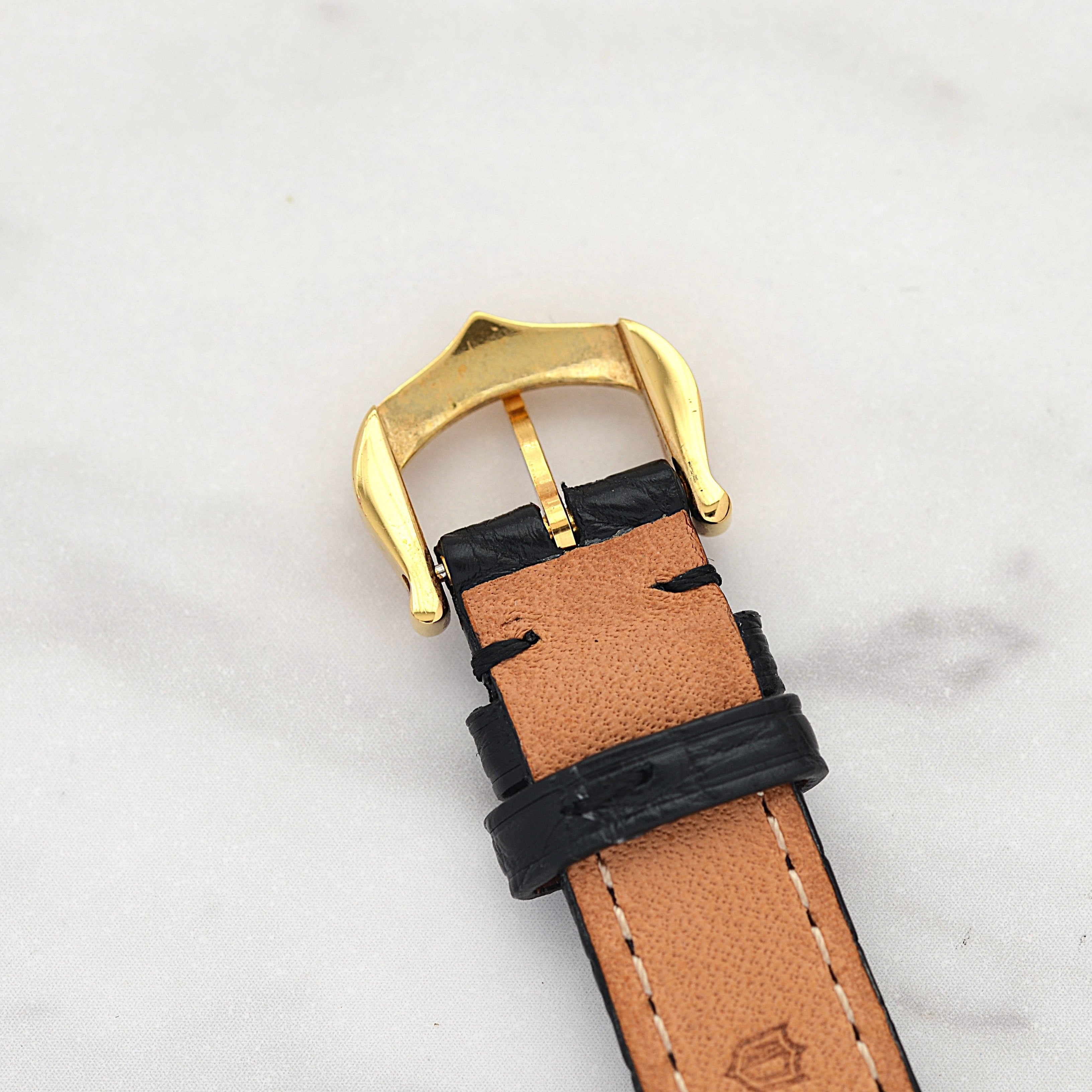 【Cartier】カルティエ マストロンドSM アイボリーローマ 純正尾錠付き