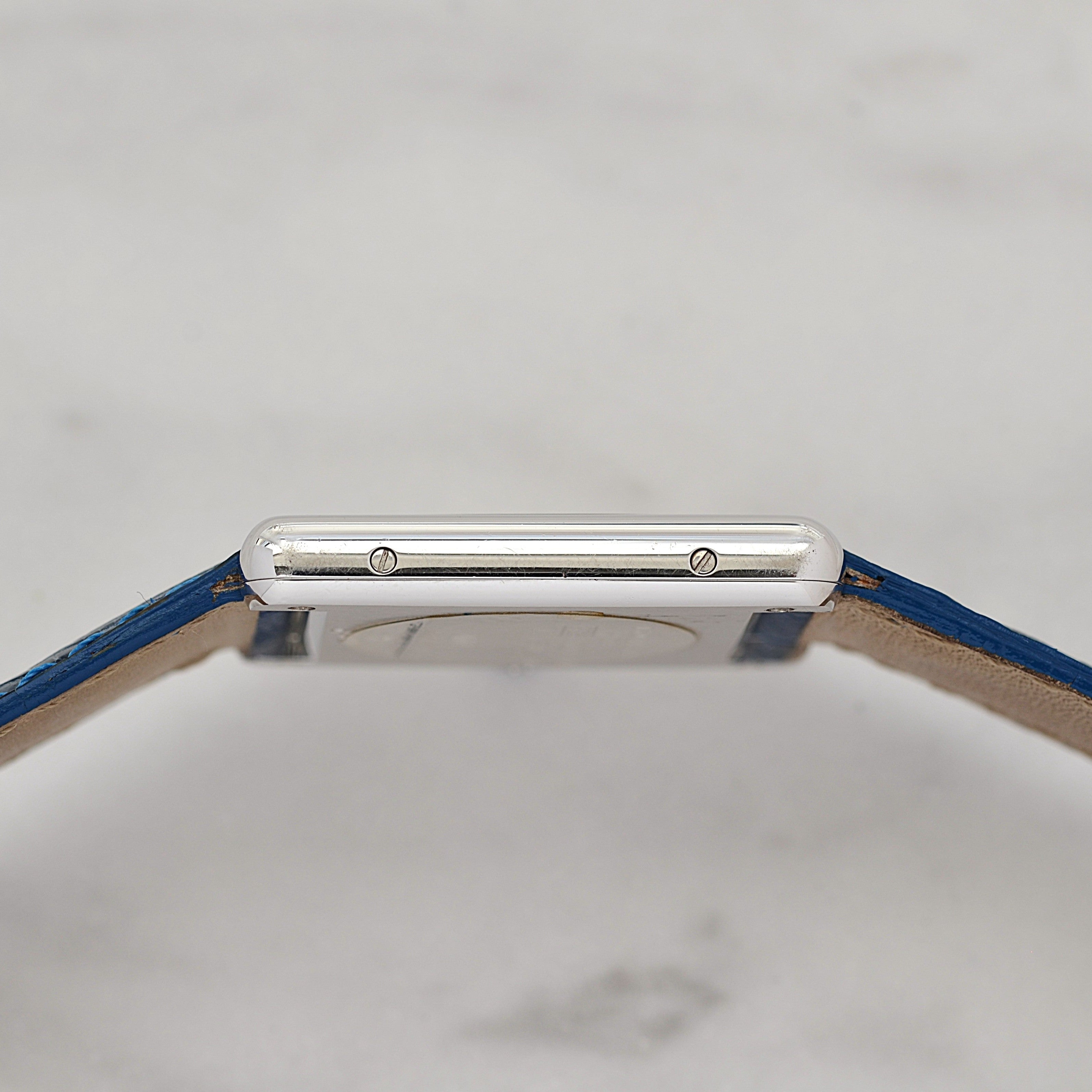 【Cartier】カルティエ マストタンクLM シルバー 純正Dバックル付き デッドストック