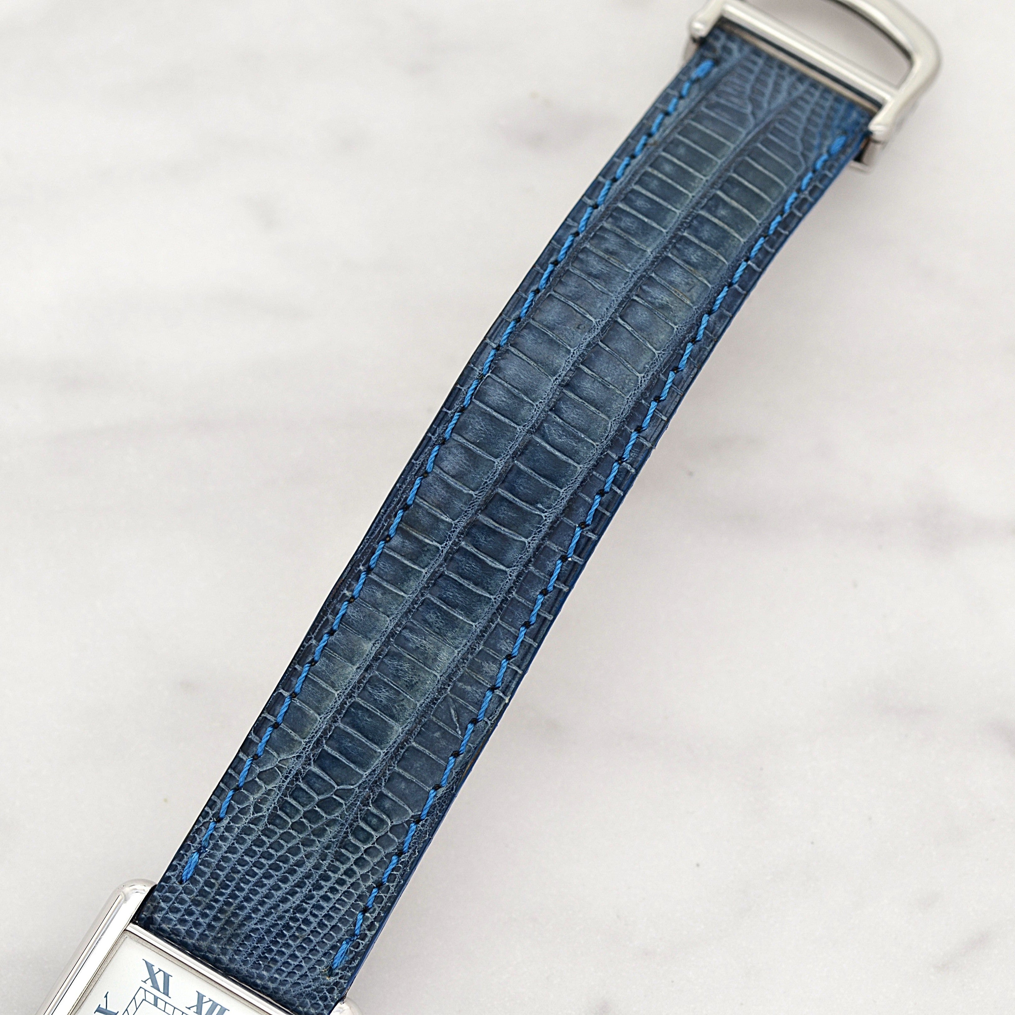 【Cartier】カルティエ マストタンクLM シルバー 純正Dバックル付き デッドストック